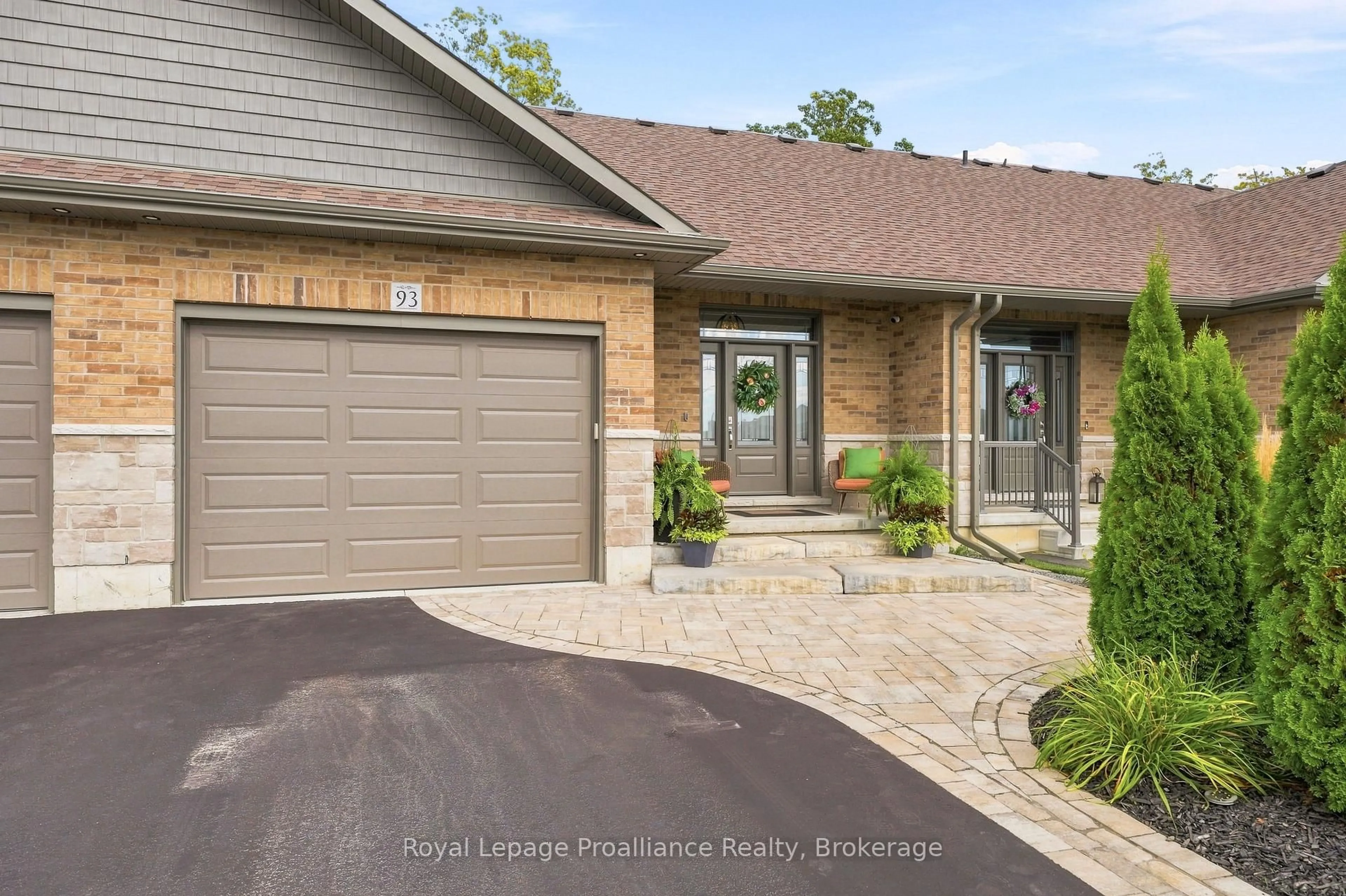 Home with brick exterior material, street for 93 Appledene Dr, Quinte West Ontario K8V 0L4