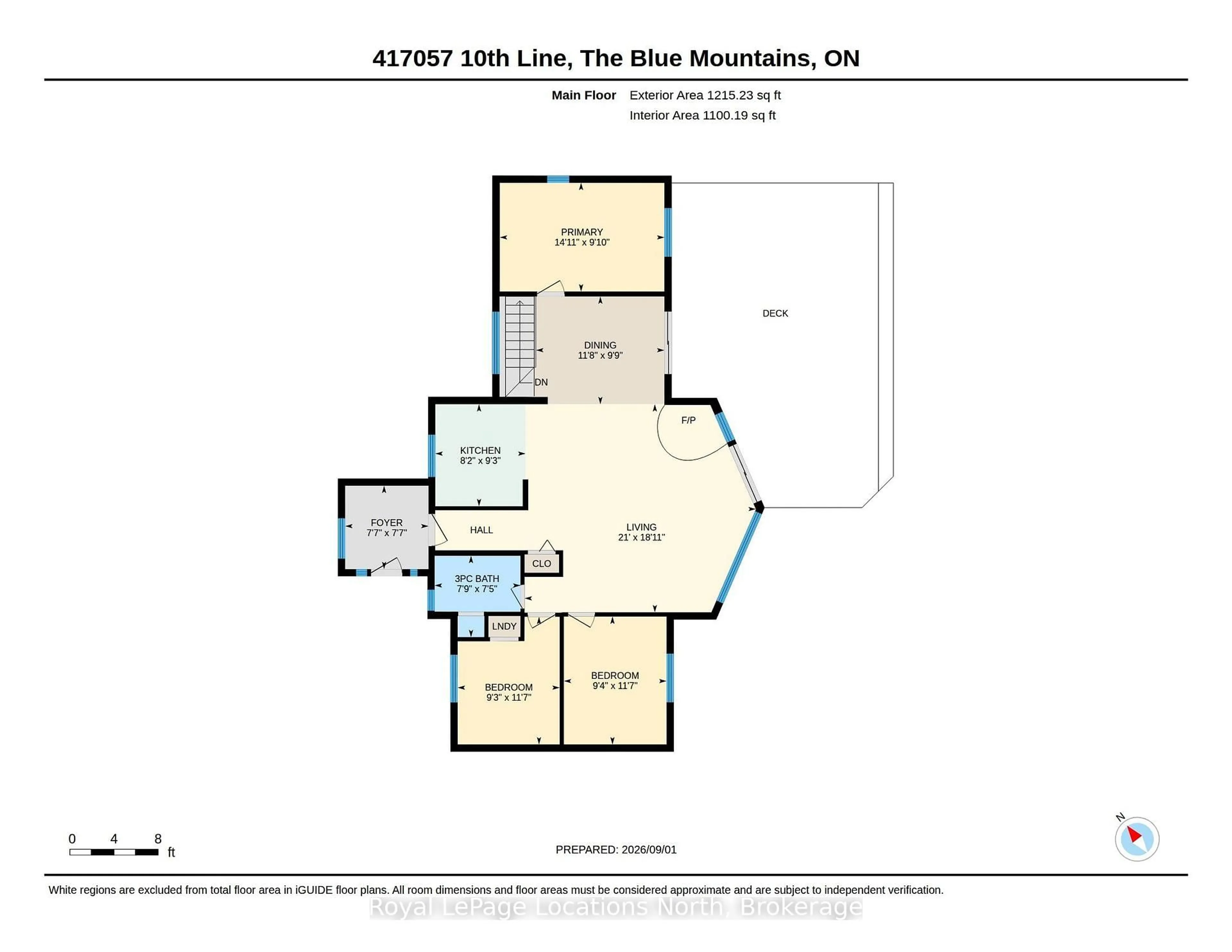Floor plan for 417057 Tenth Line, Blue Mountains Ontario N0H 2P0