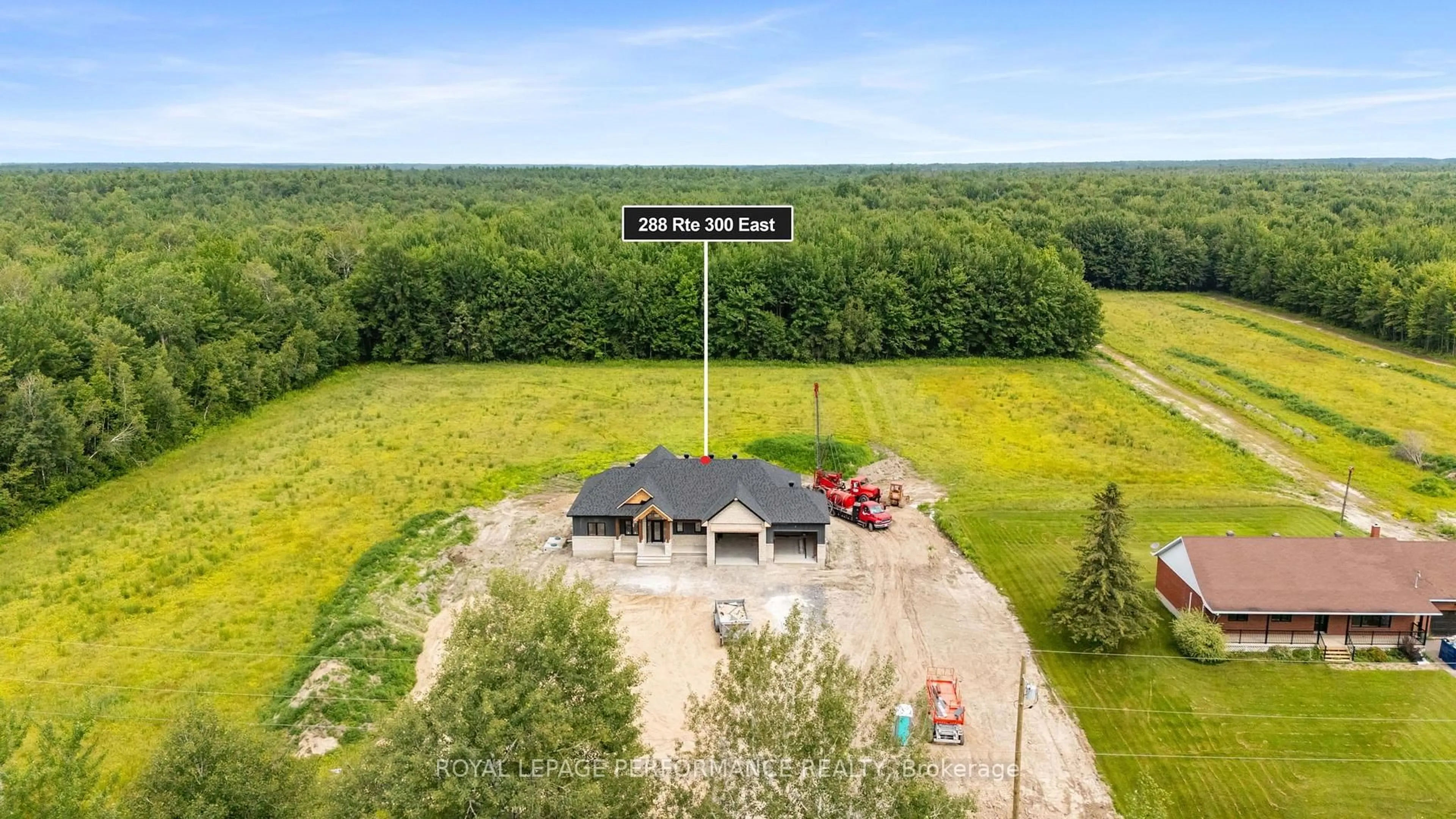 A pic from outside/outdoor area/front of a property/back of a property/a pic from drone, building for 288 Route 300 East Rte, The Nation Ontario K0A 1M0