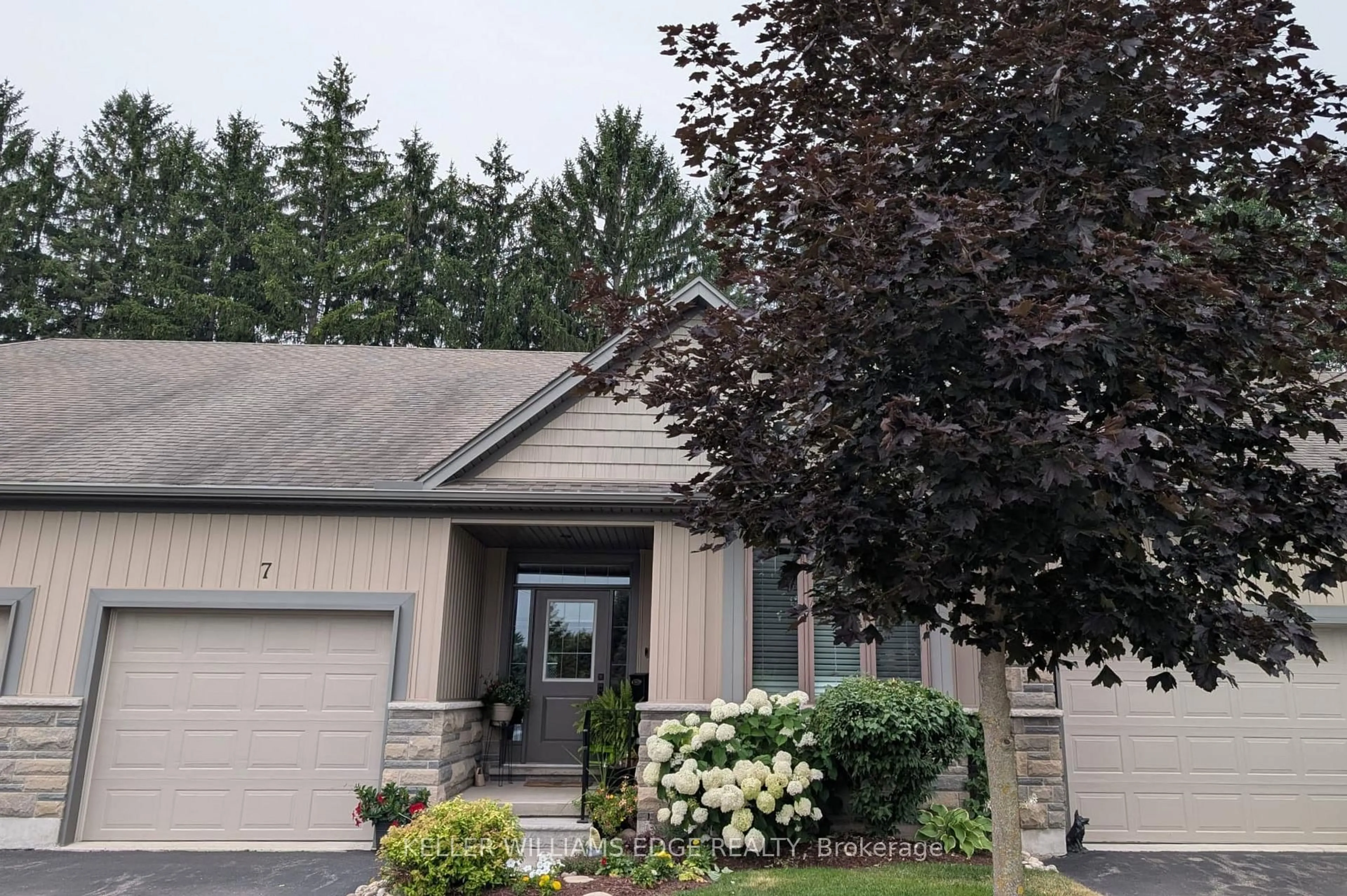Home with vinyl exterior material, street for 250 Hostetler Rd #7, Wilmot Ontario N3A 0E4