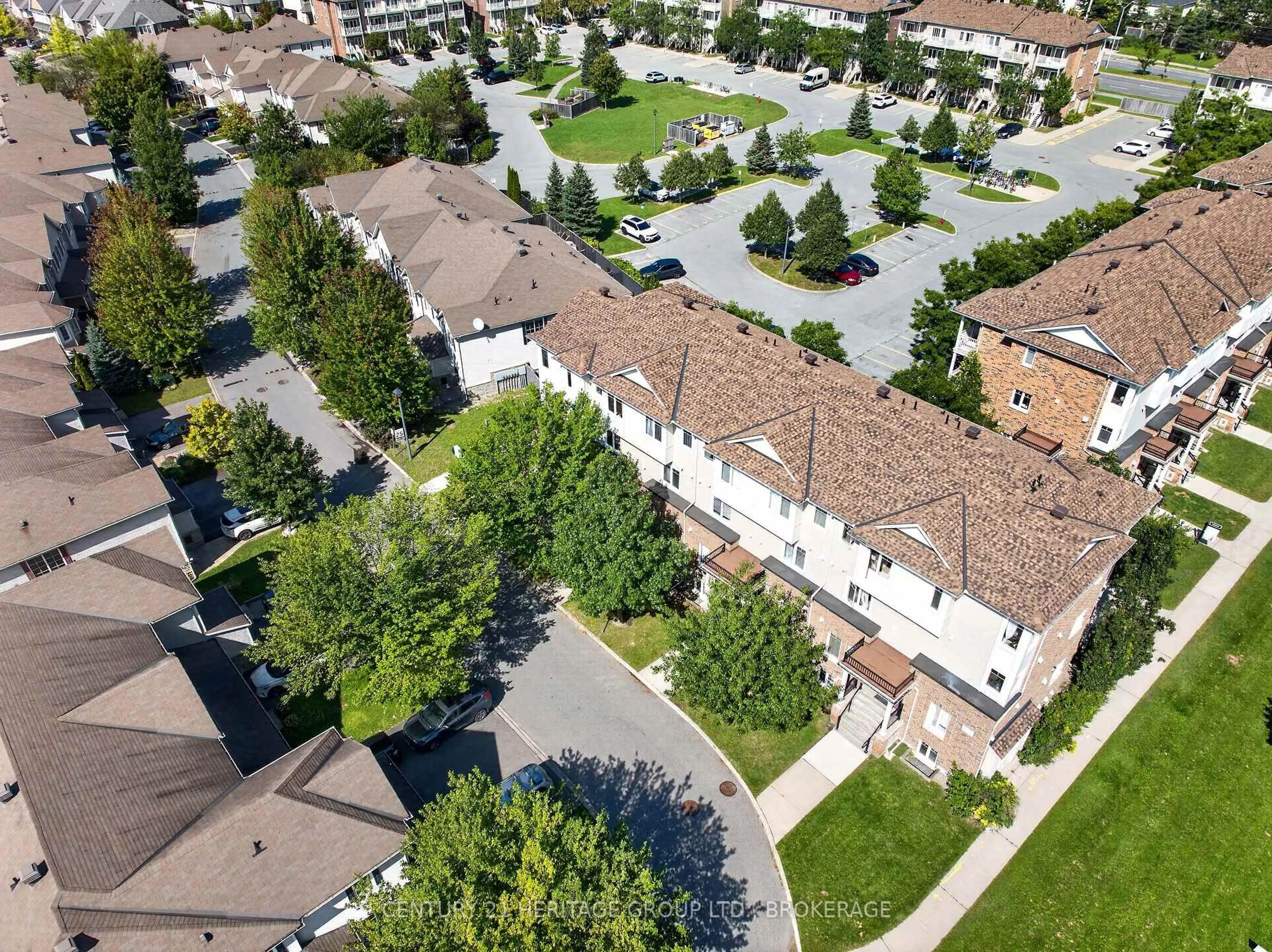 A pic from outside/outdoor area/front of a property/back of a property/a pic from drone, street for 150 Urbancrest Private #182, Barrhaven Ontario T1P 1L9