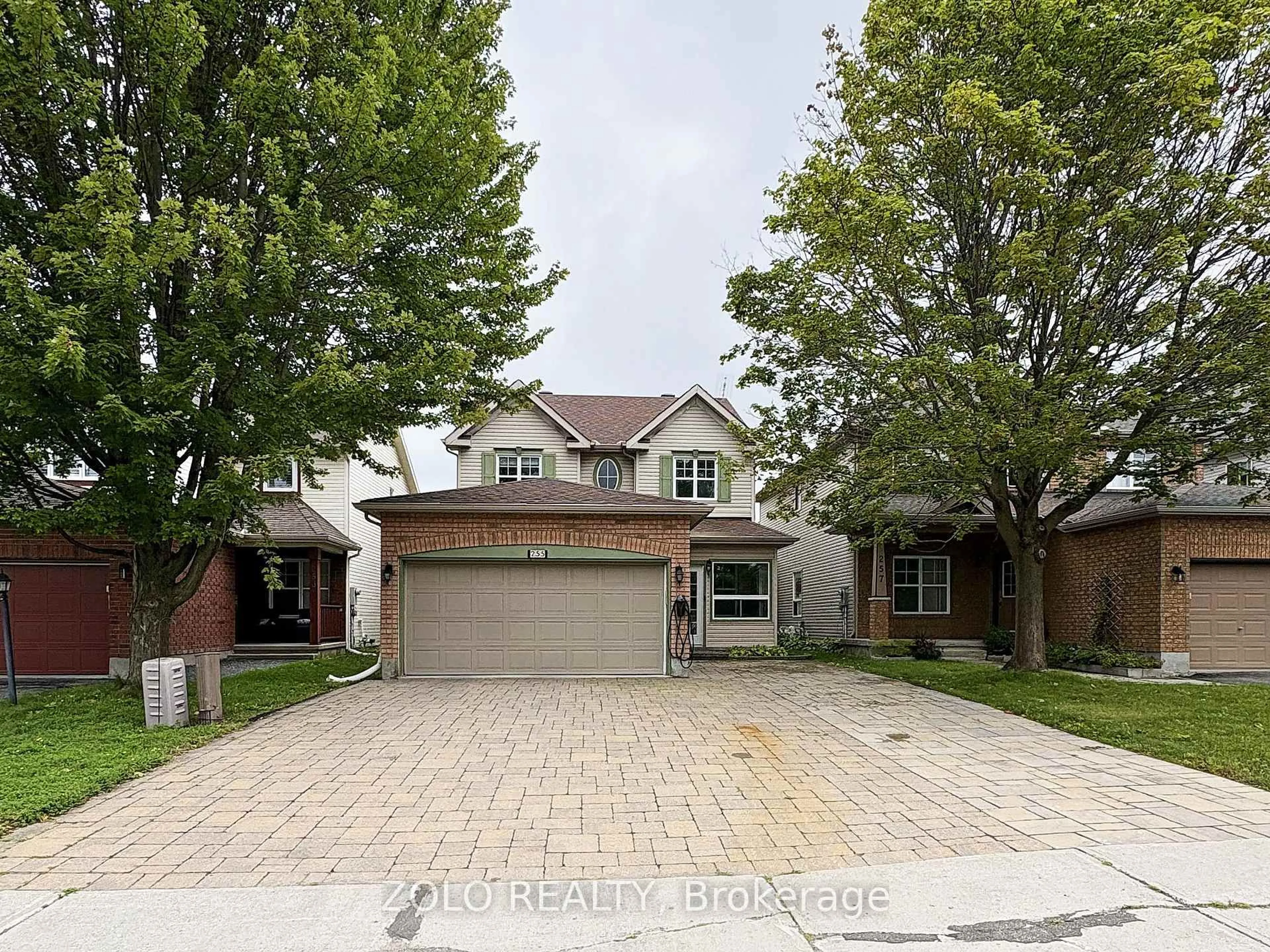 Home with brick exterior material, street for 255 Stoneway Dr, Ottawa Ontario K2G 6E9