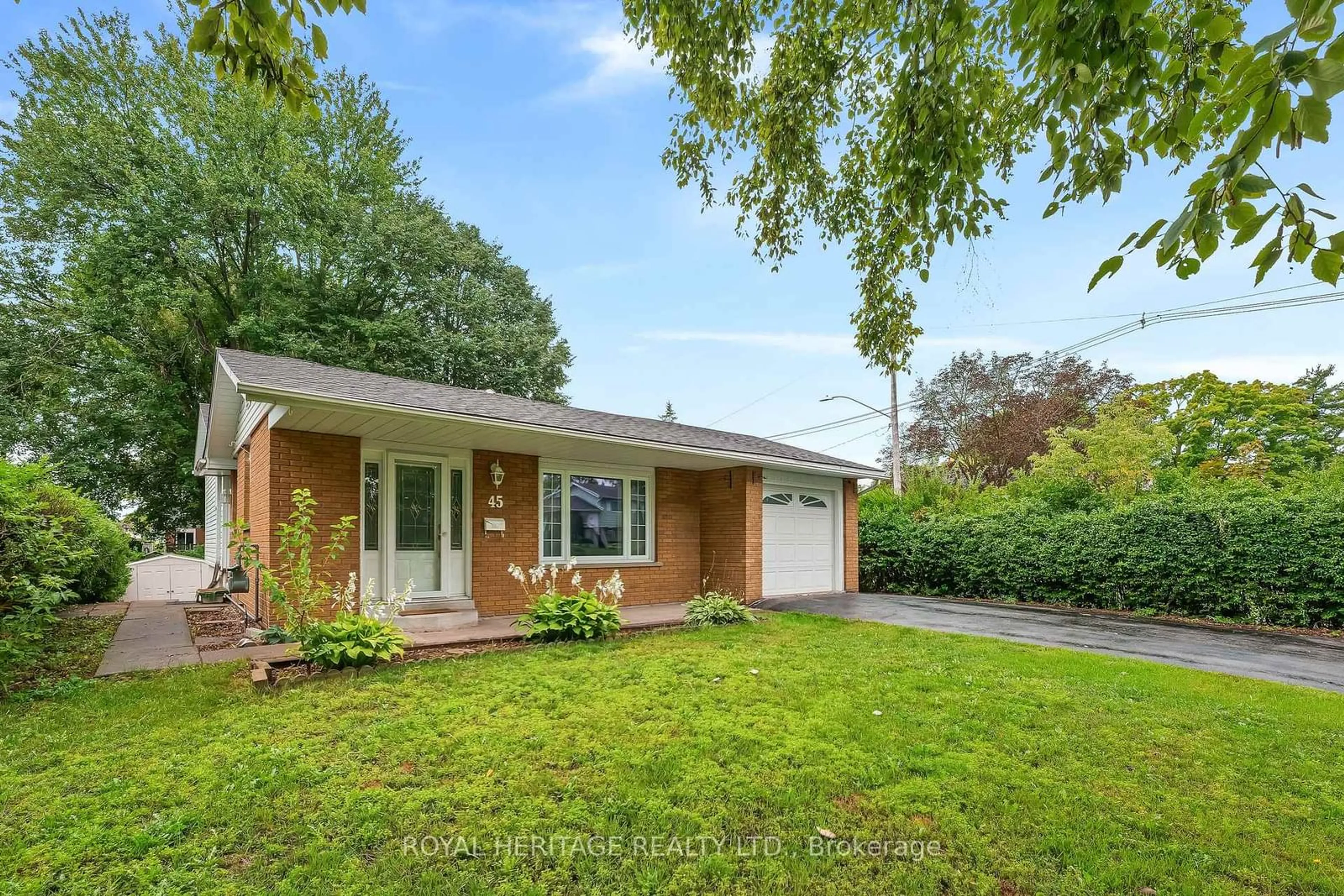 Home with brick exterior material, street for 45 Barbara St, Quinte West Ontario K8V 1Z6