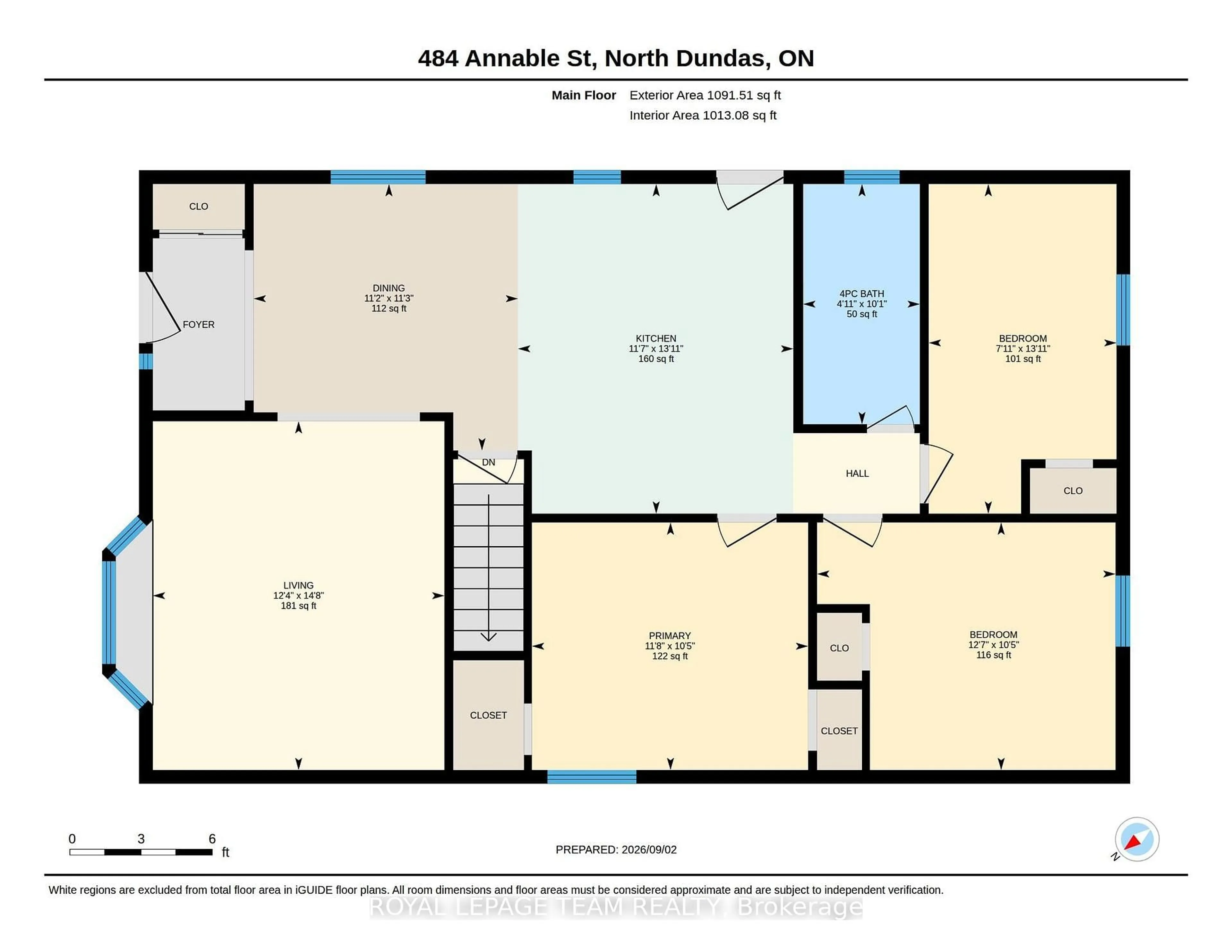 Floor plan for 484 Annable Rd, North Dundas Ontario K0C 2K0