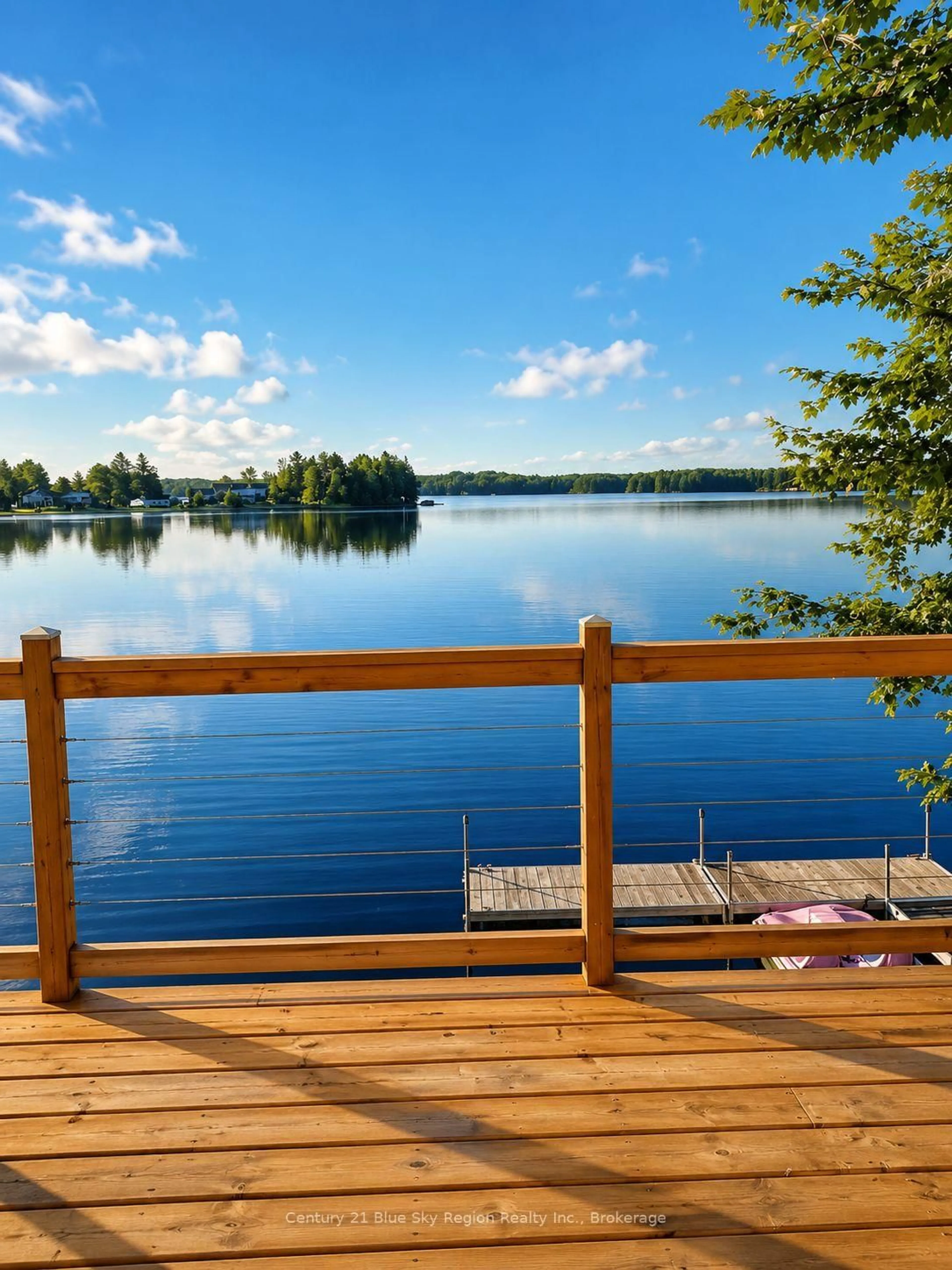 Patio, water/lake/river/ocean view for 28 Presquile Rd, West Nipissing Ontario P0H 2M0