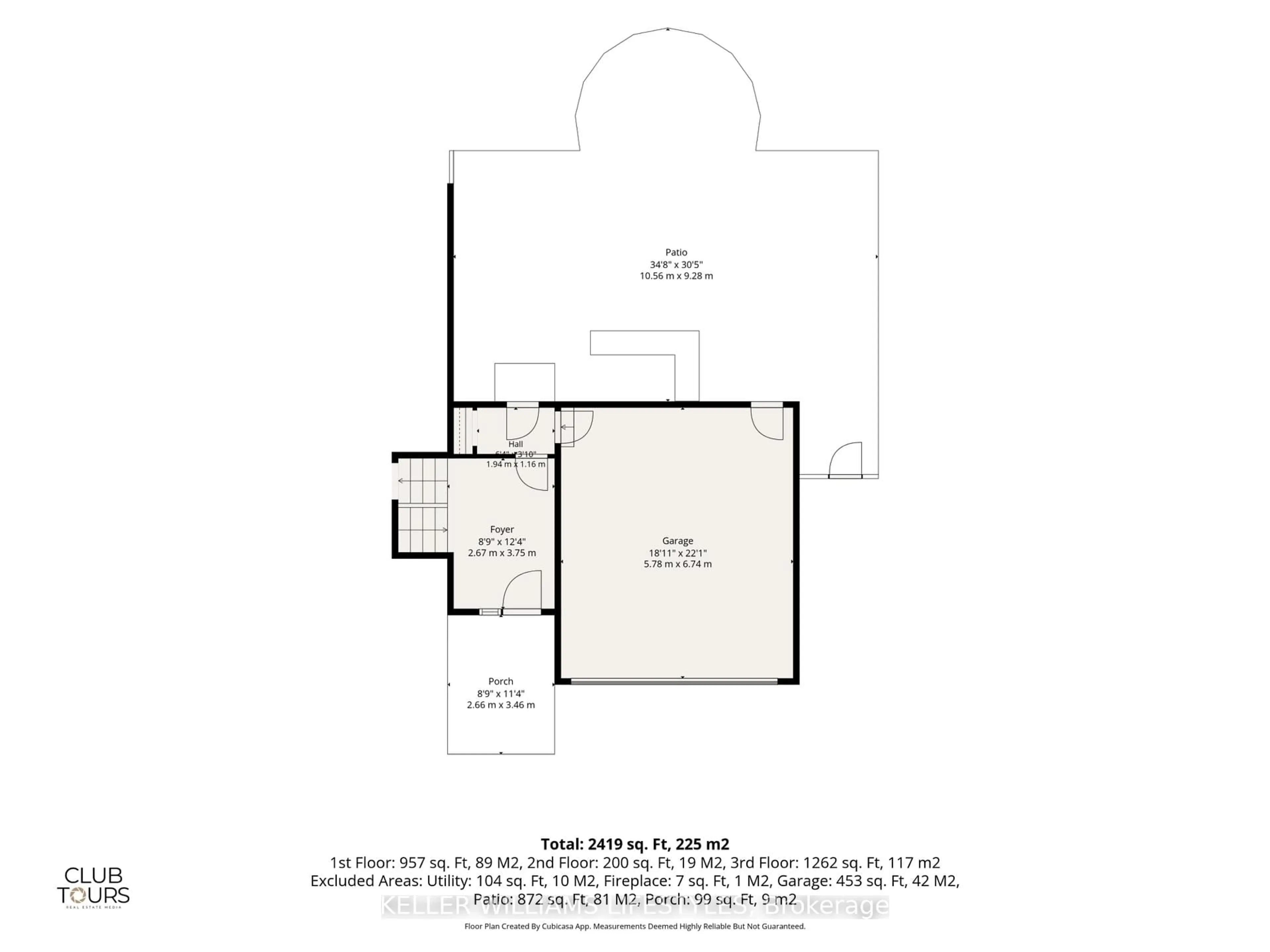 Floor plan for 740 Village Green Ave, London South Ontario N6K 1H4