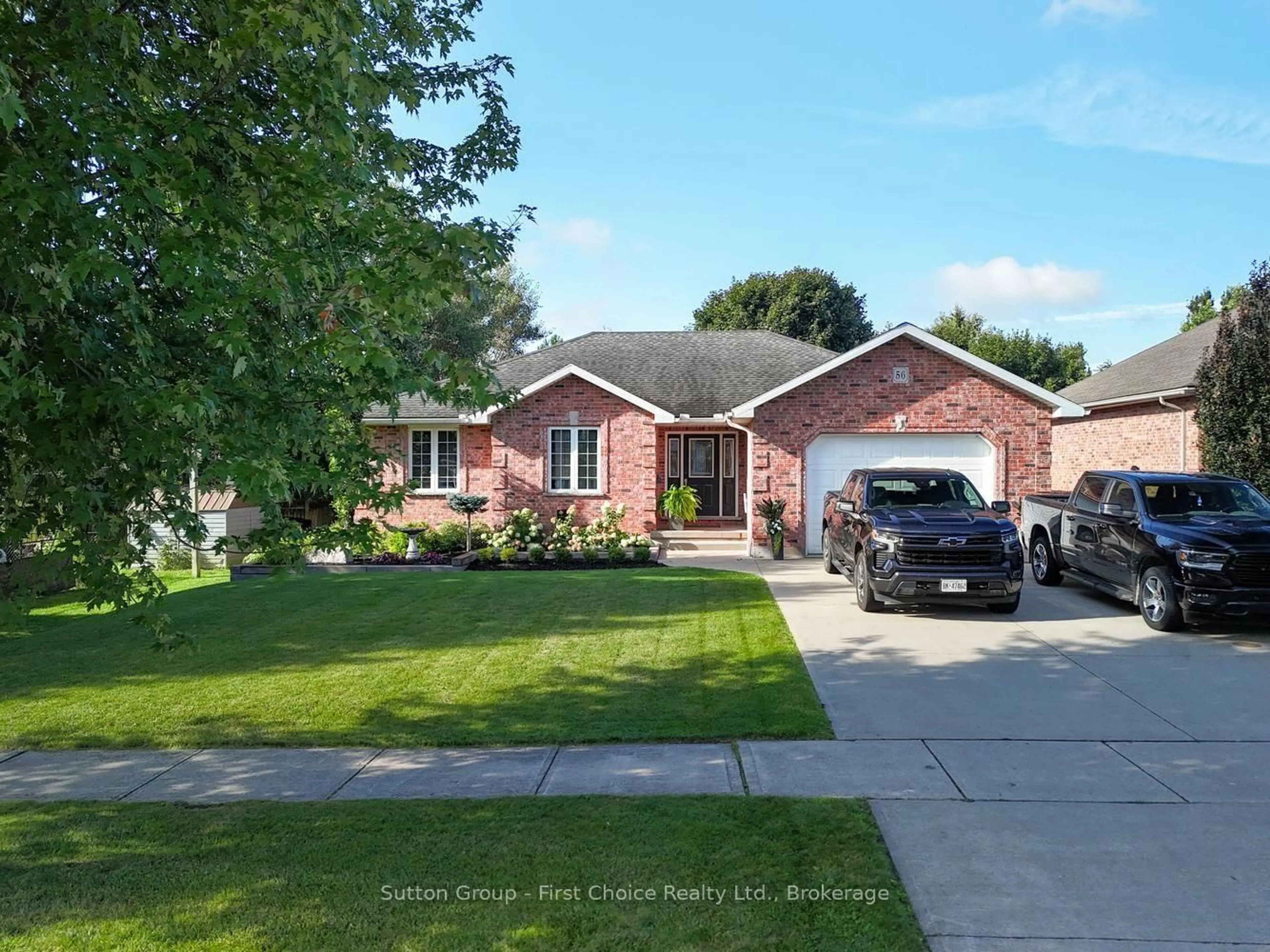 Home with brick exterior material, street for 56 Cobourg St, West Perth Ontario N0K 1M0