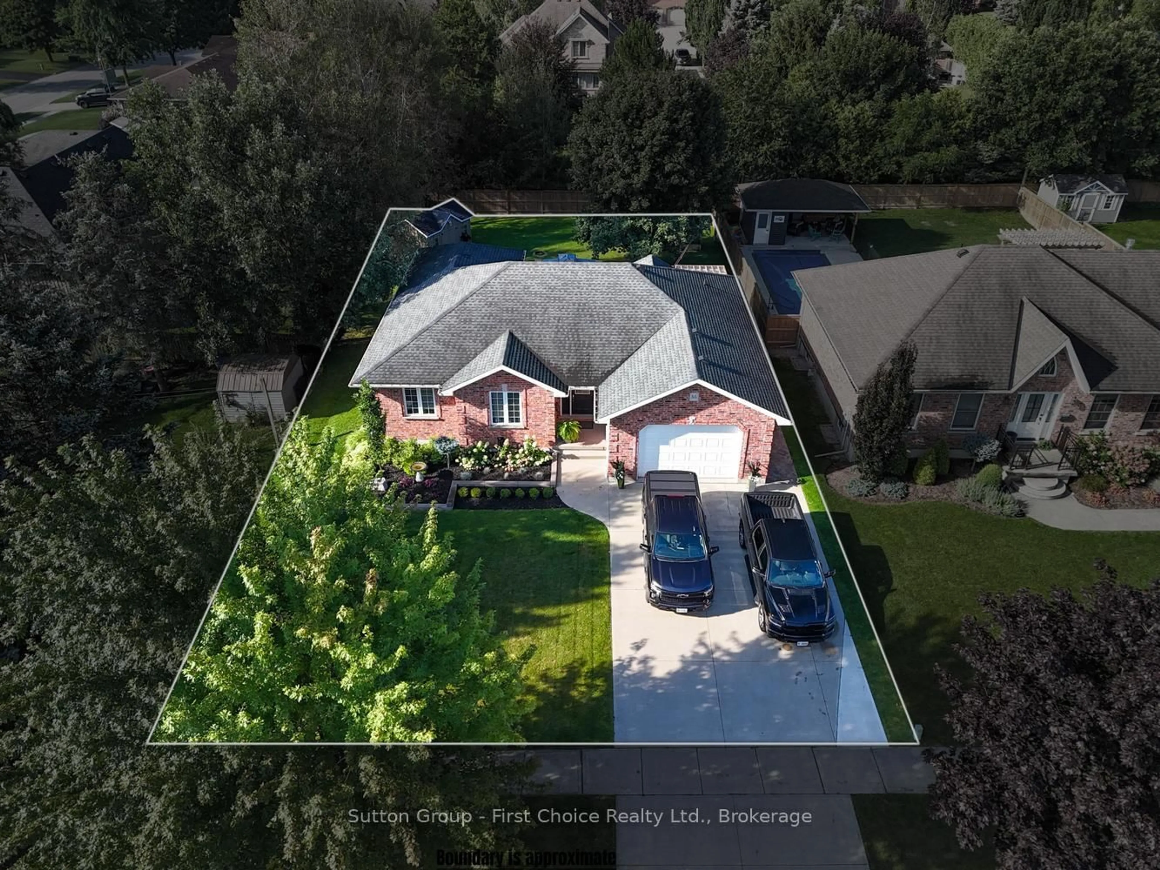 A pic from outside/outdoor area/front of a property/back of a property/a pic from drone, street for 56 Cobourg St, West Perth Ontario N0K 1M0