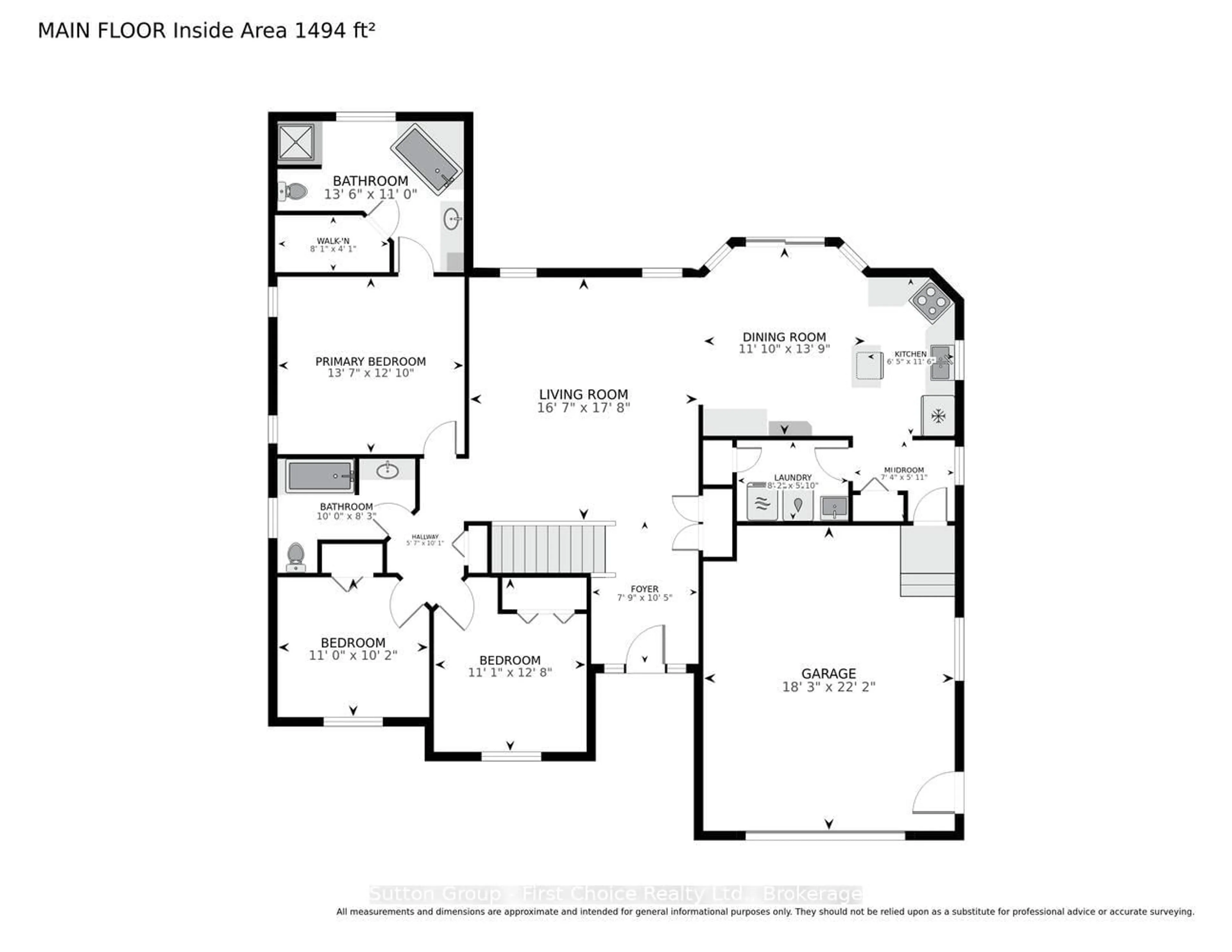 Floor plan for 56 Cobourg St, West Perth Ontario N0K 1M0