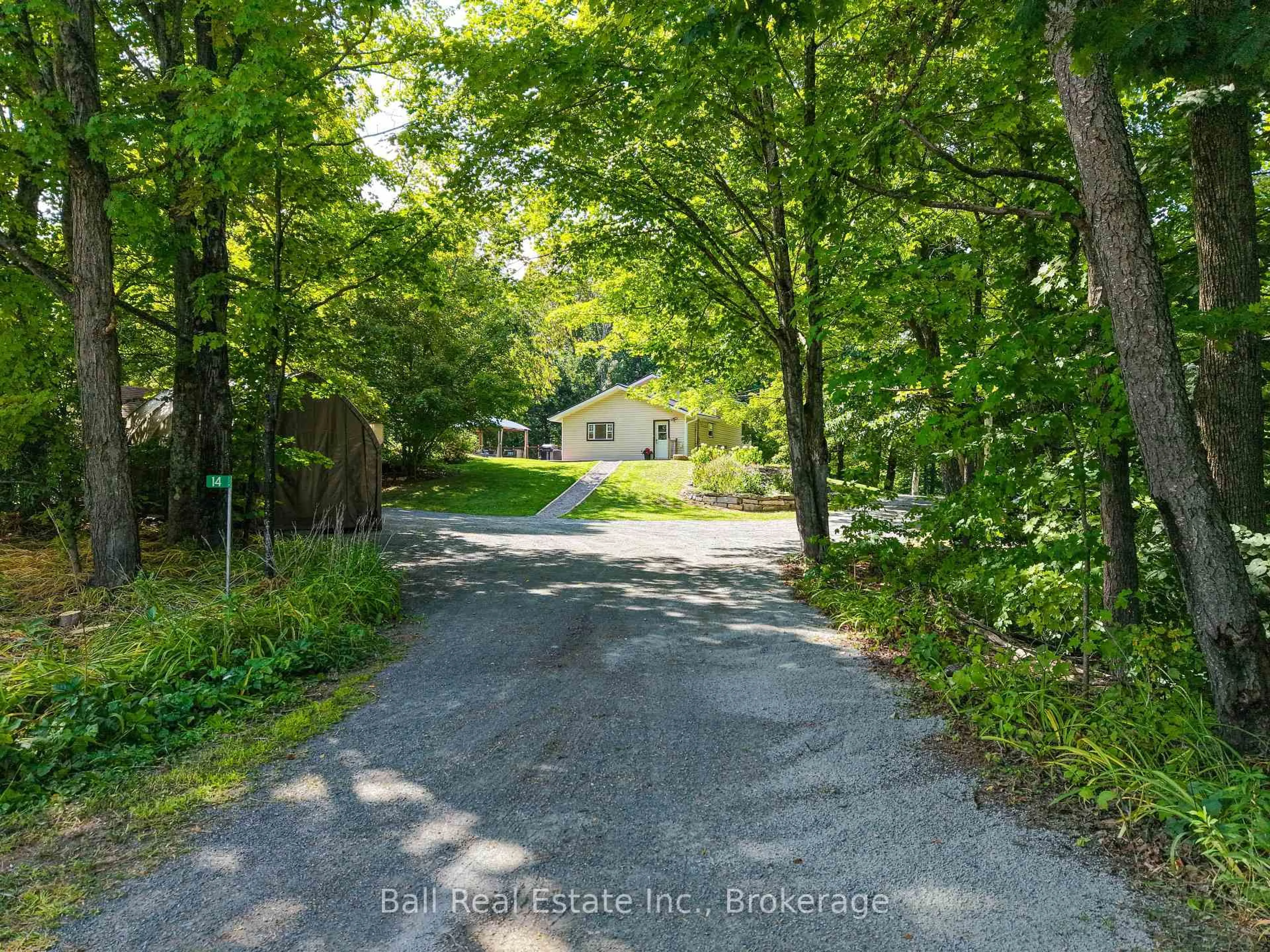 A pic from outside/outdoor area/front of a property/back of a property/a pic from drone, street for 14 Fire Route 55 Rte, Havelock-Belmont-Methuen Ontario K0L 1Z0