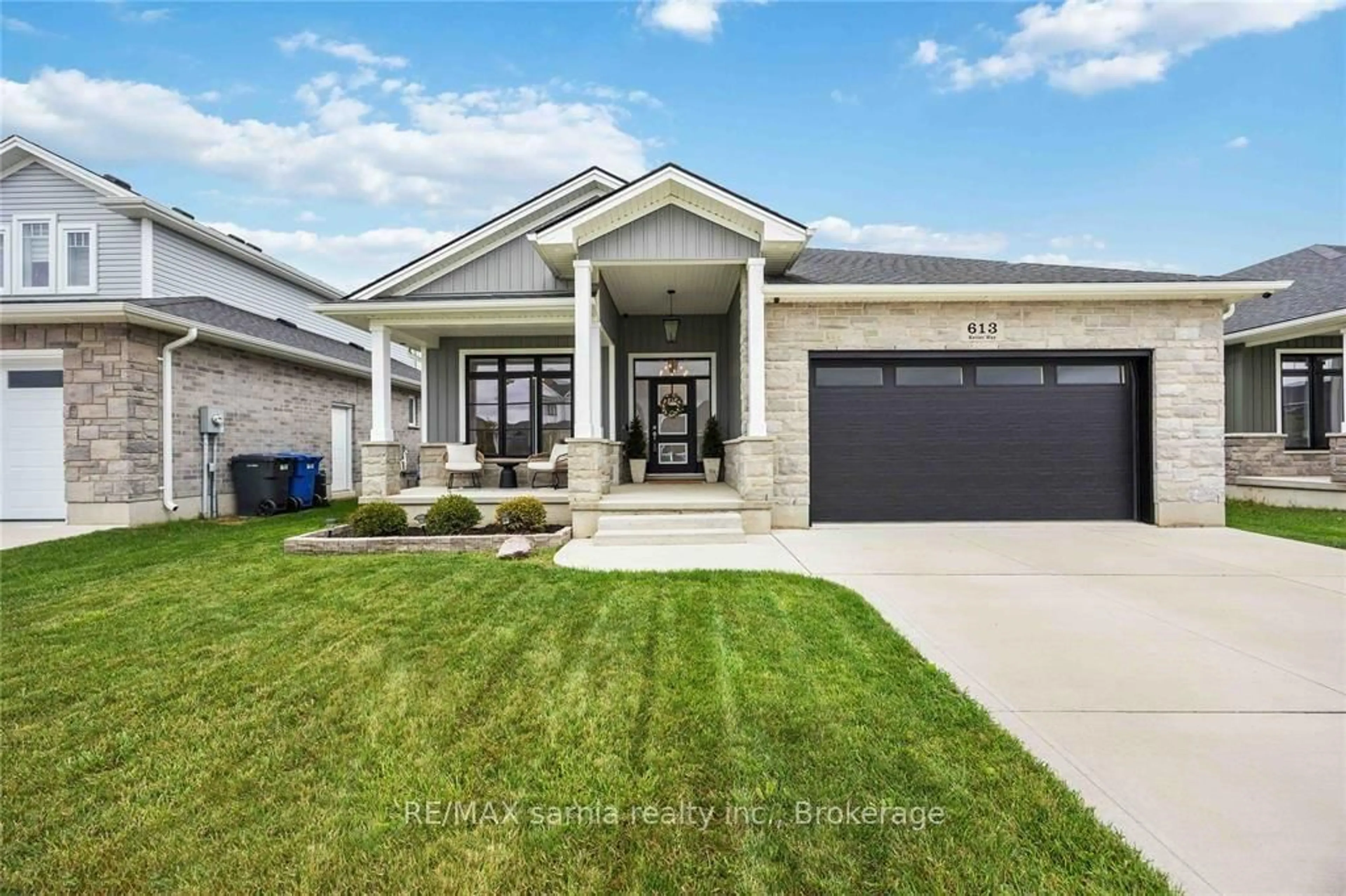 Home with brick exterior material, street for 613 Ketter Way, Sarnia Ontario N0N 1T0