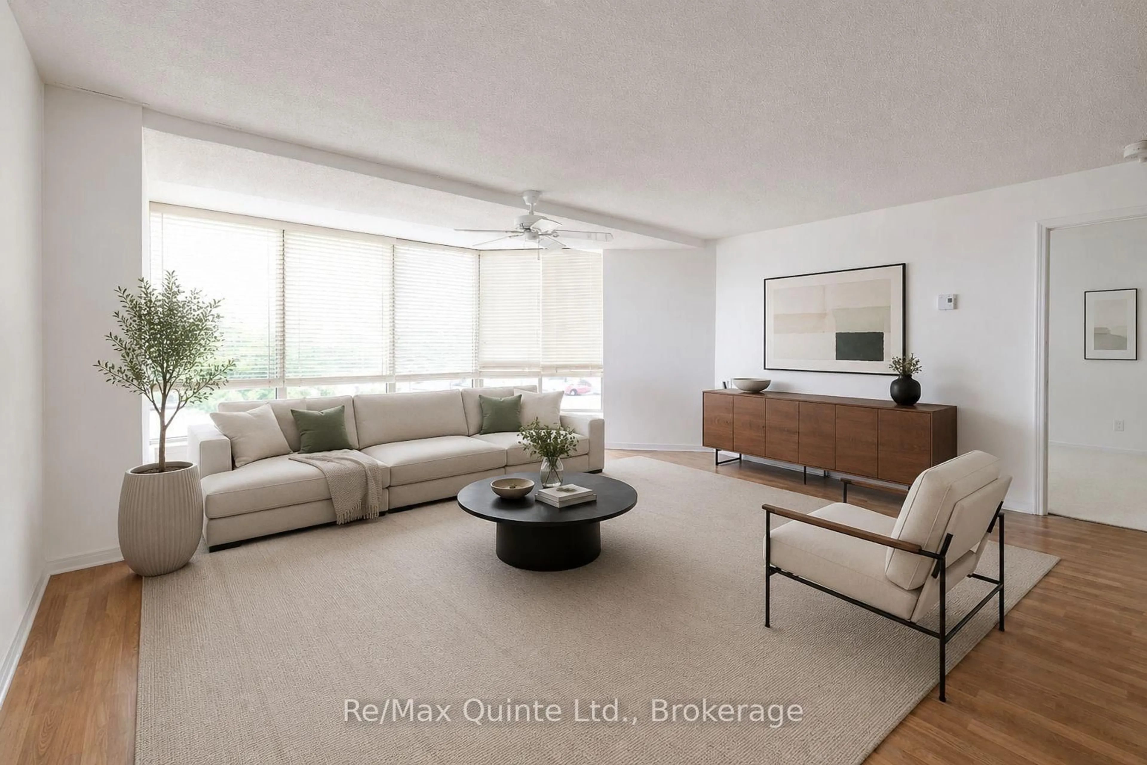 Living room with furniture, unknown for 350 Front St #604, Belleville Ontario K8N 5M5