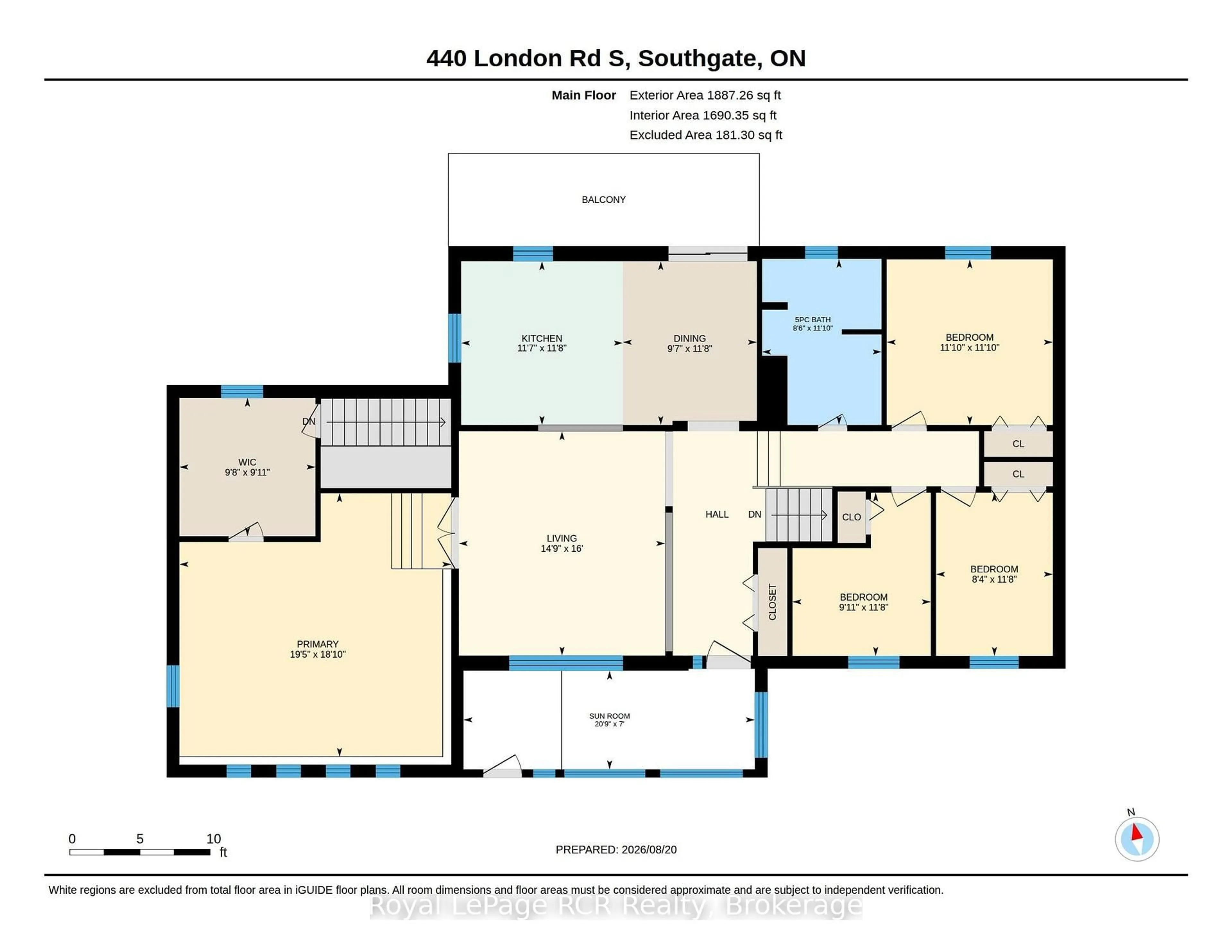 Floor plan for 440 London Rd, Southgate Ontario N0G 2L2