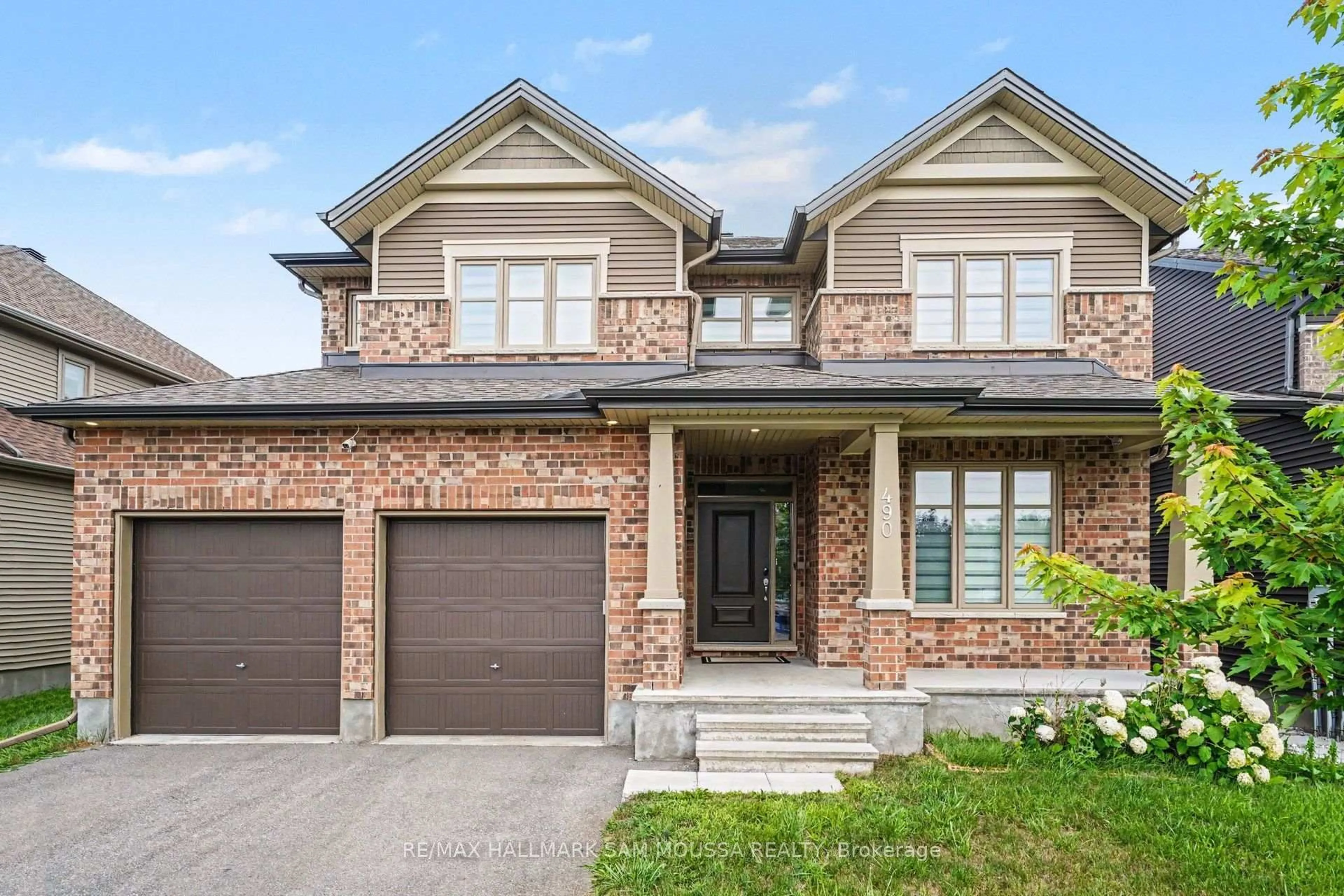 Home with brick exterior material, street for 490 Central Park Blvd, Russell Ontario K4R 0C7
