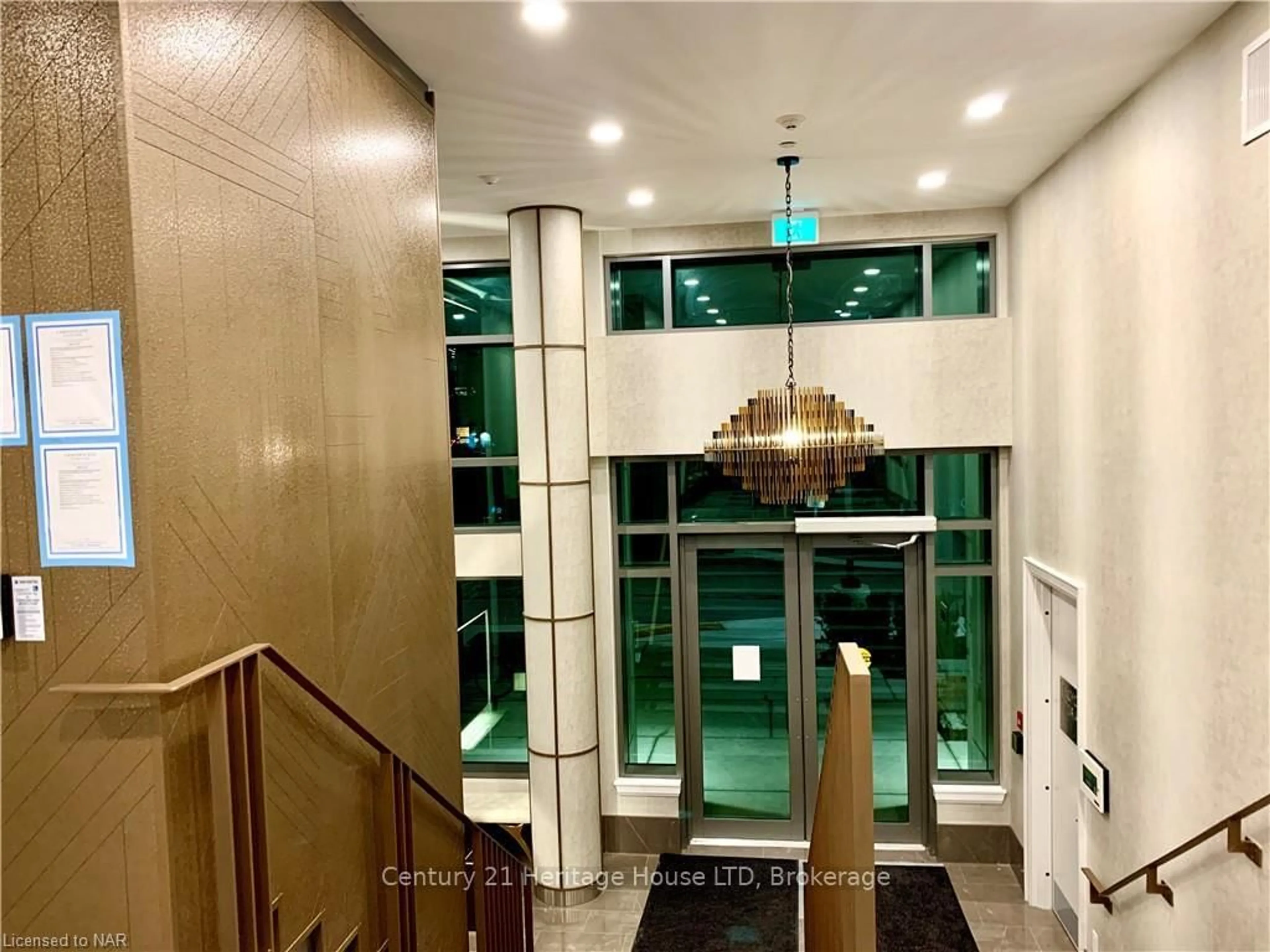 Indoor foyer for 73 Arthur St #501, Guelph Ontario N1E 0S6