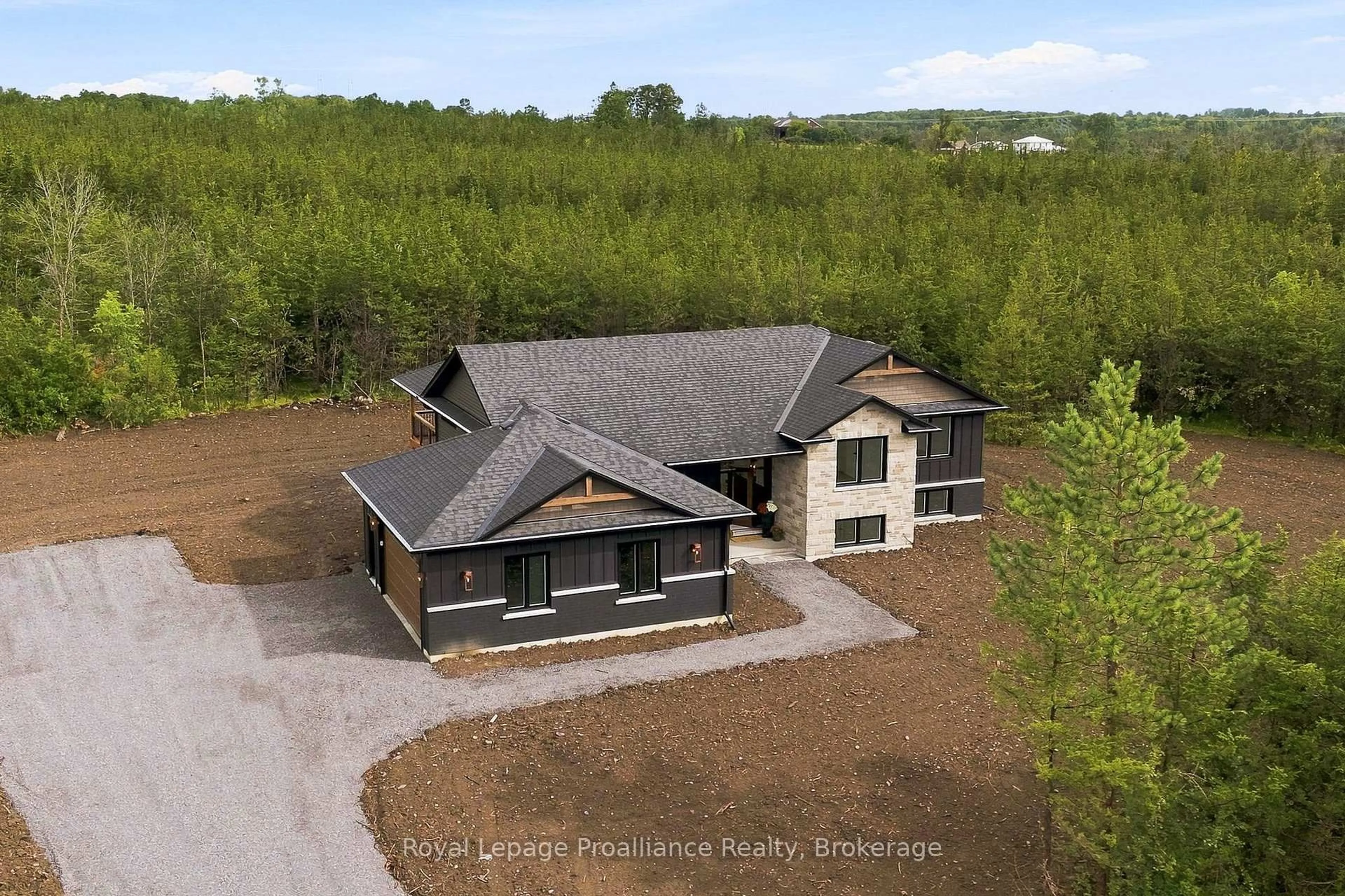 A pic from outside/outdoor area/front of a property/back of a property/a pic from drone, building for 713 CALLAGHAN Rd, Shannonville Ontario K0K 2N0