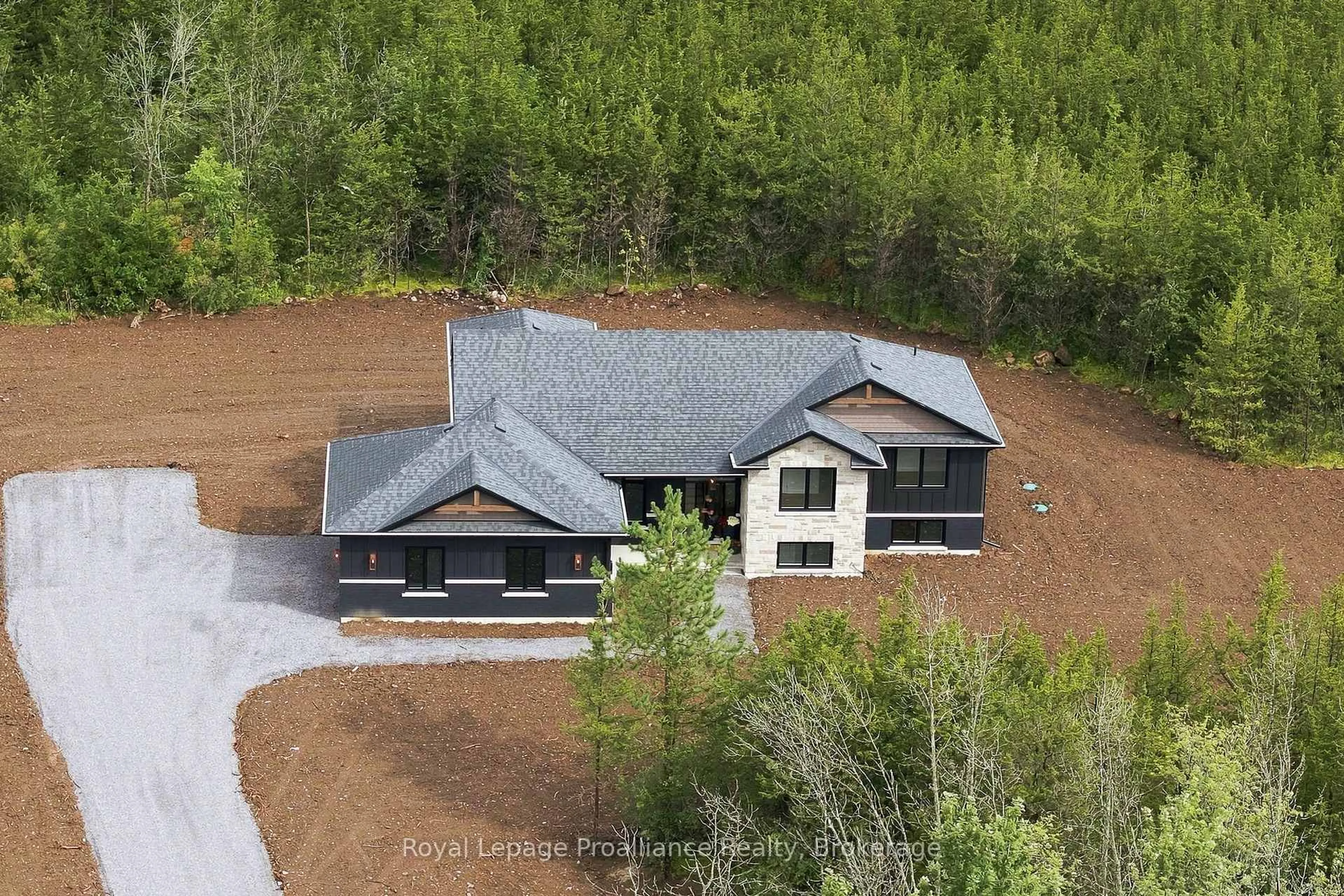 A pic from outside/outdoor area/front of a property/back of a property/a pic from drone, mountain view for 713 CALLAGHAN Rd, Shannonville Ontario K0K 2N0