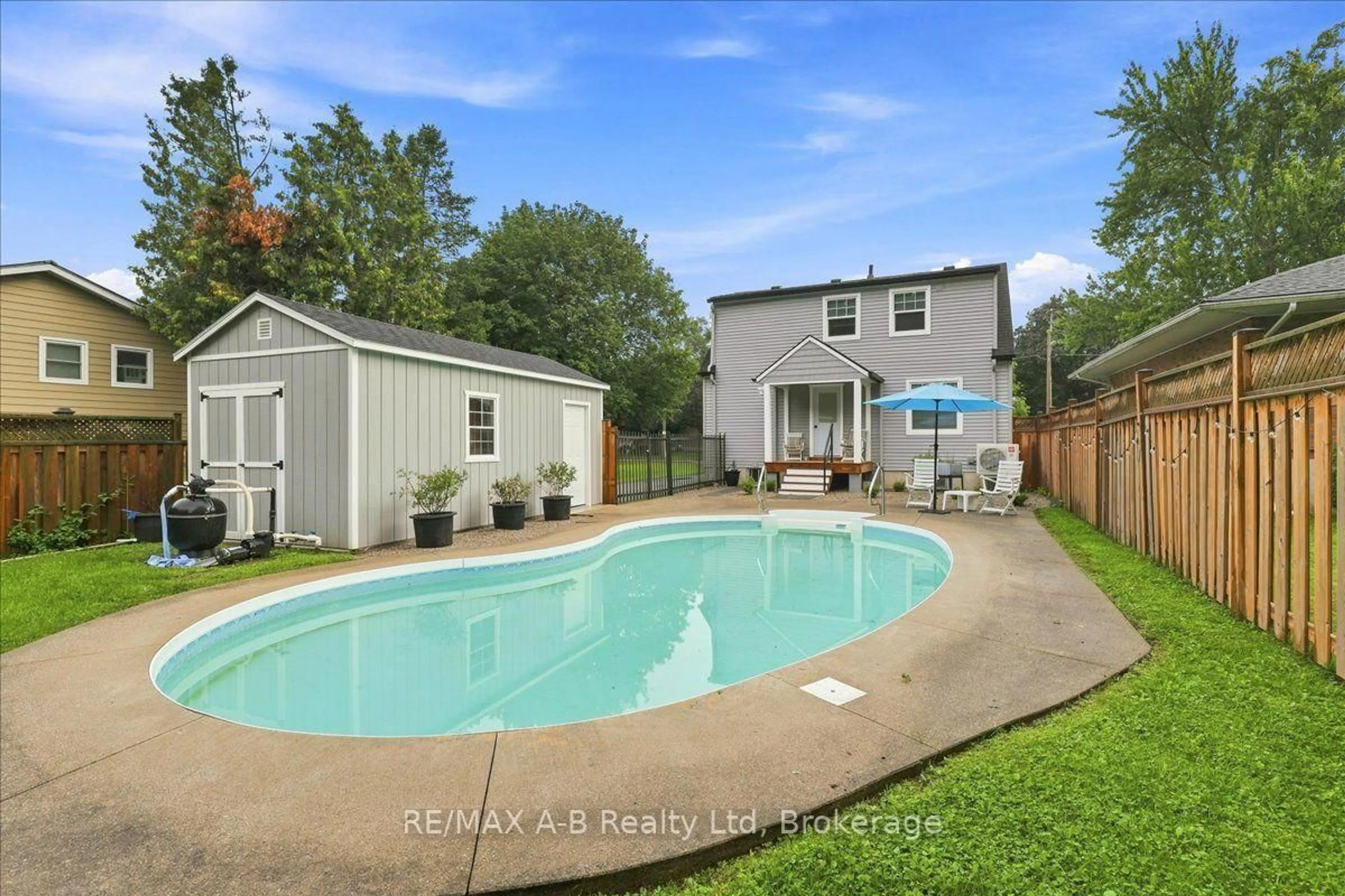 Pool for 143 Britannia St, Stratford Ontario N5A 5Z3