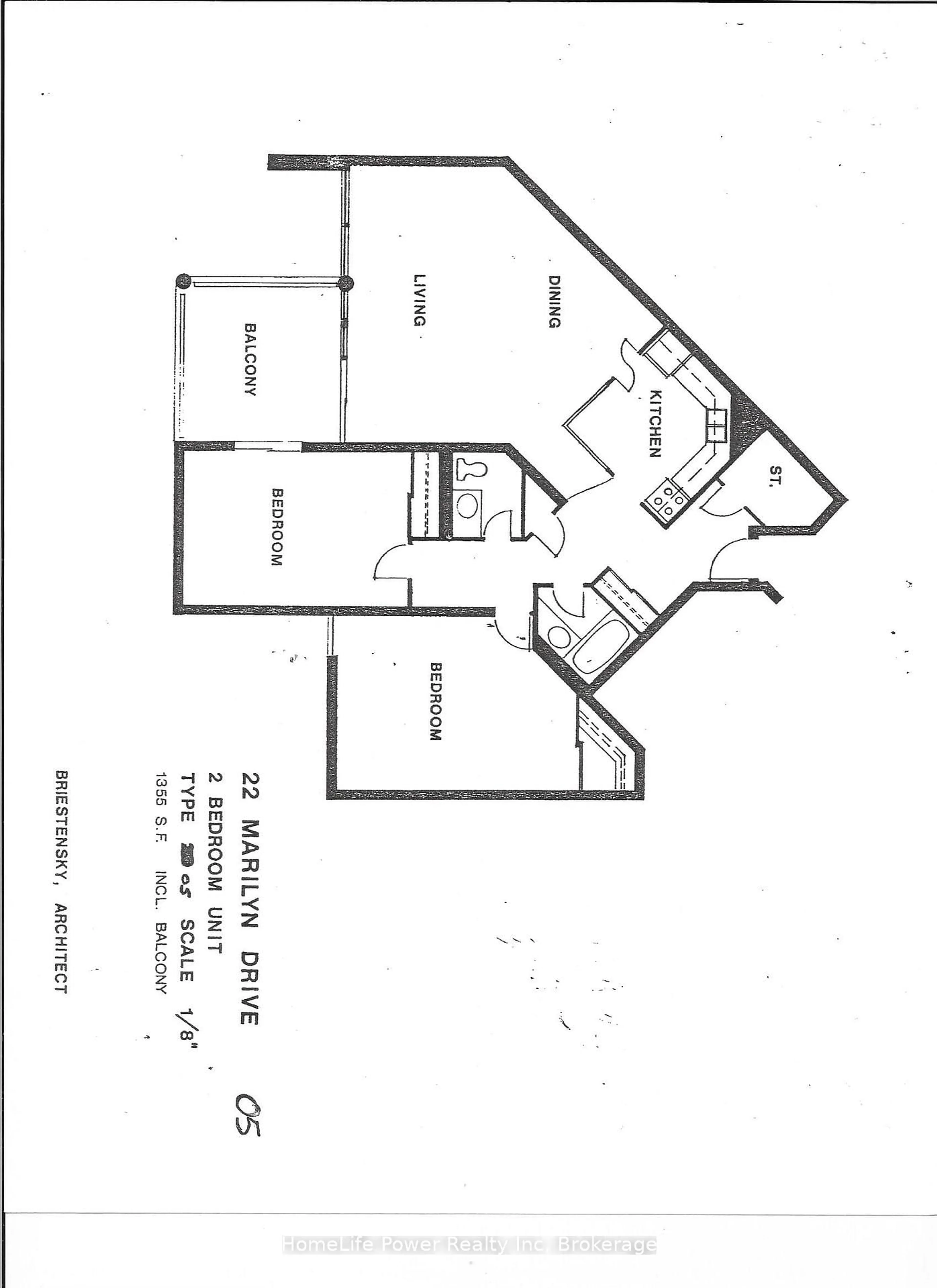 Floor plan for 22 Marilyn Dr #402, Guelph Ontario N1H 7T1
