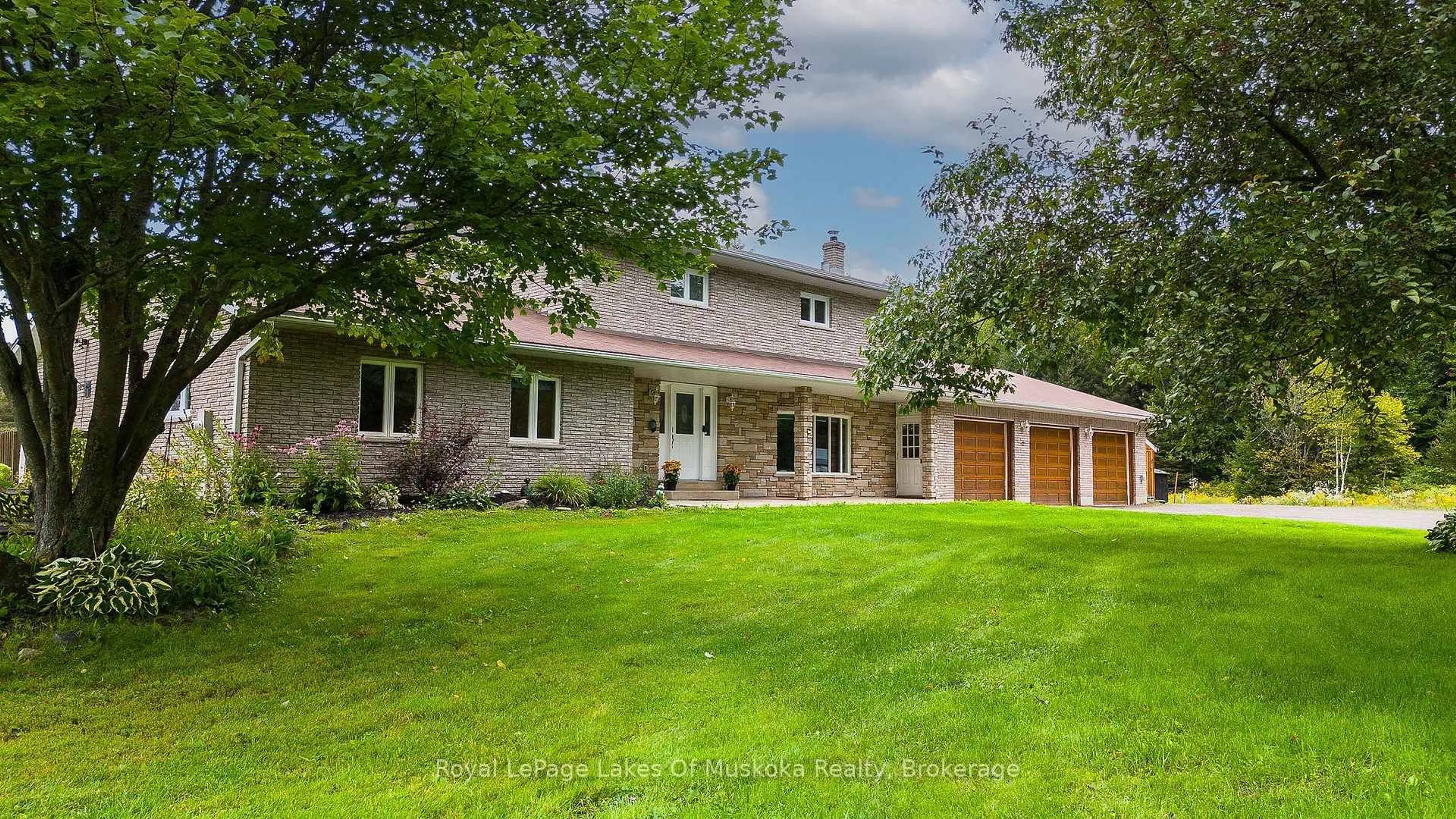 A pic from outside/outdoor area/front of a property/back of a property/a pic from drone, unknown for 341 Woods Rd, Armour Ontario P0A 1C0