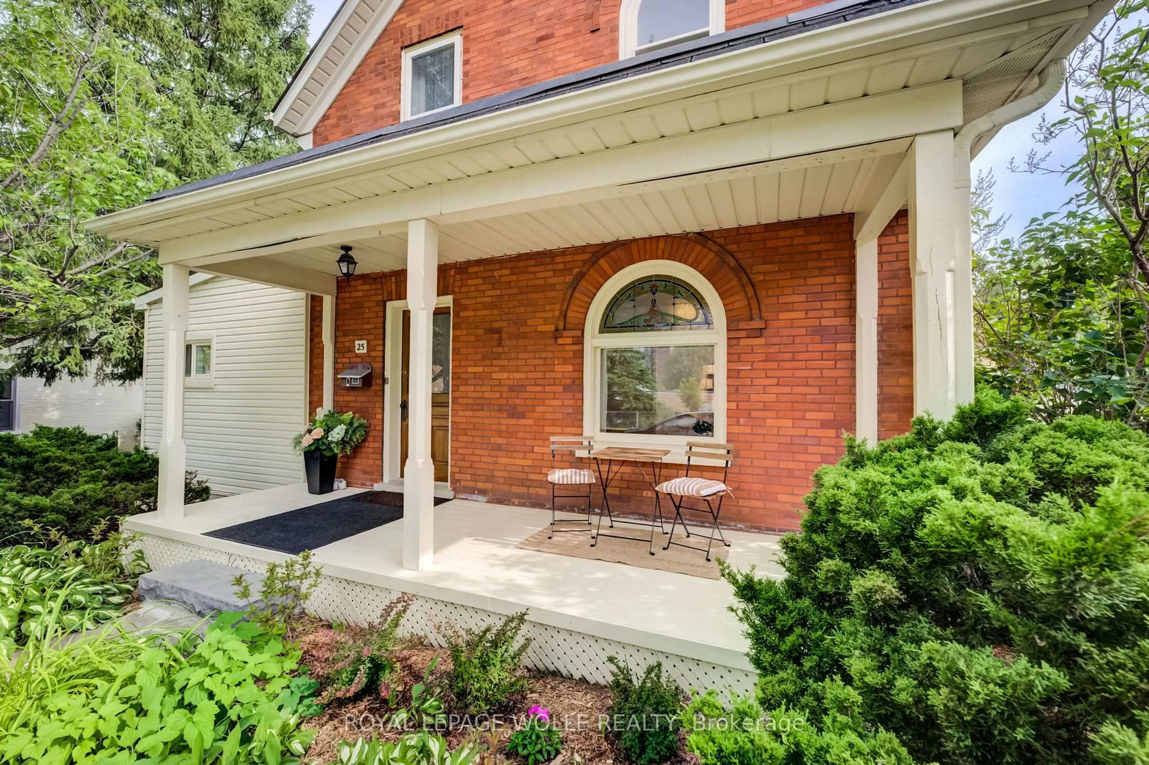 Home with brick exterior material, street for 25 Central St, Waterloo Ontario N2L 3A5