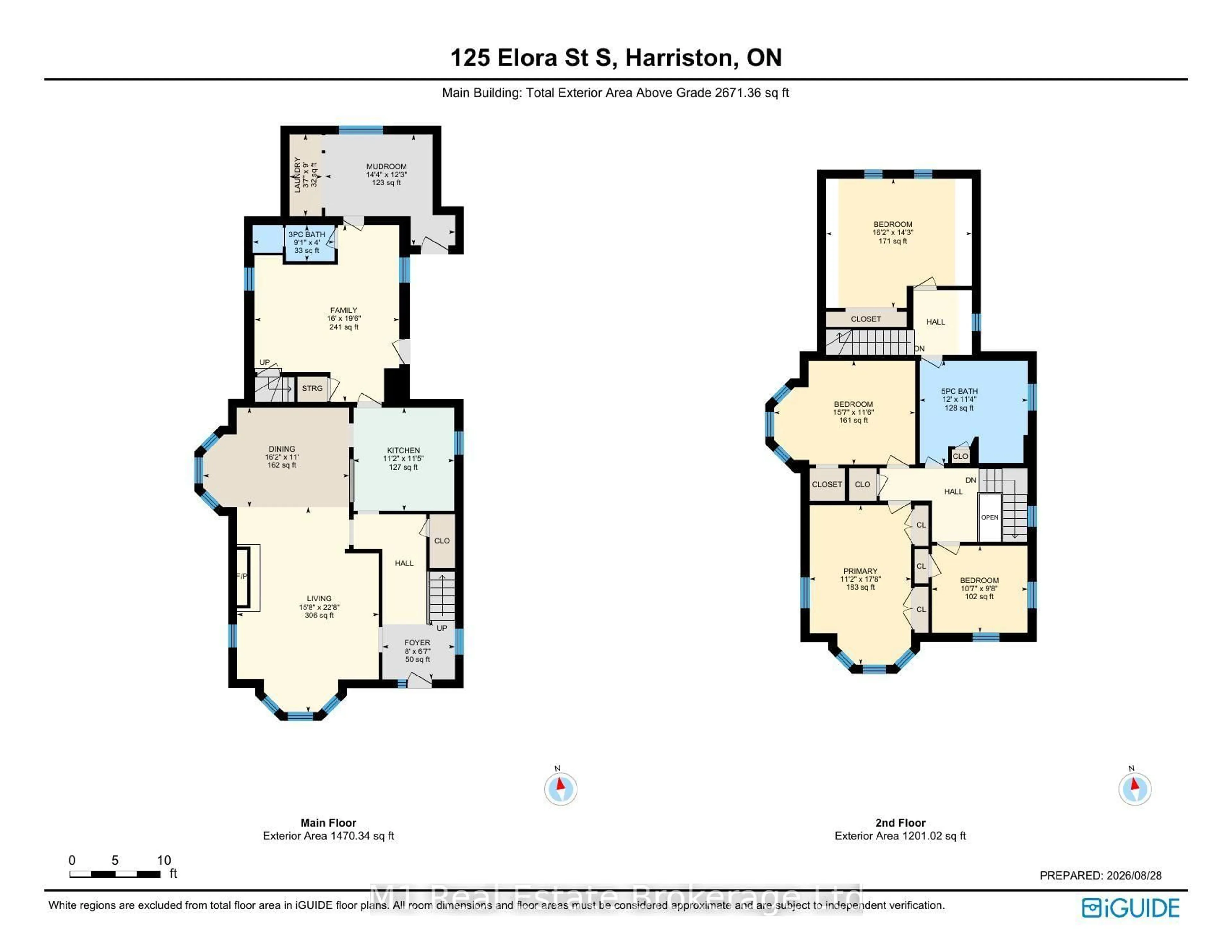 Floor plan for 125 Elora St, Minto Ontario N0G 1Z0