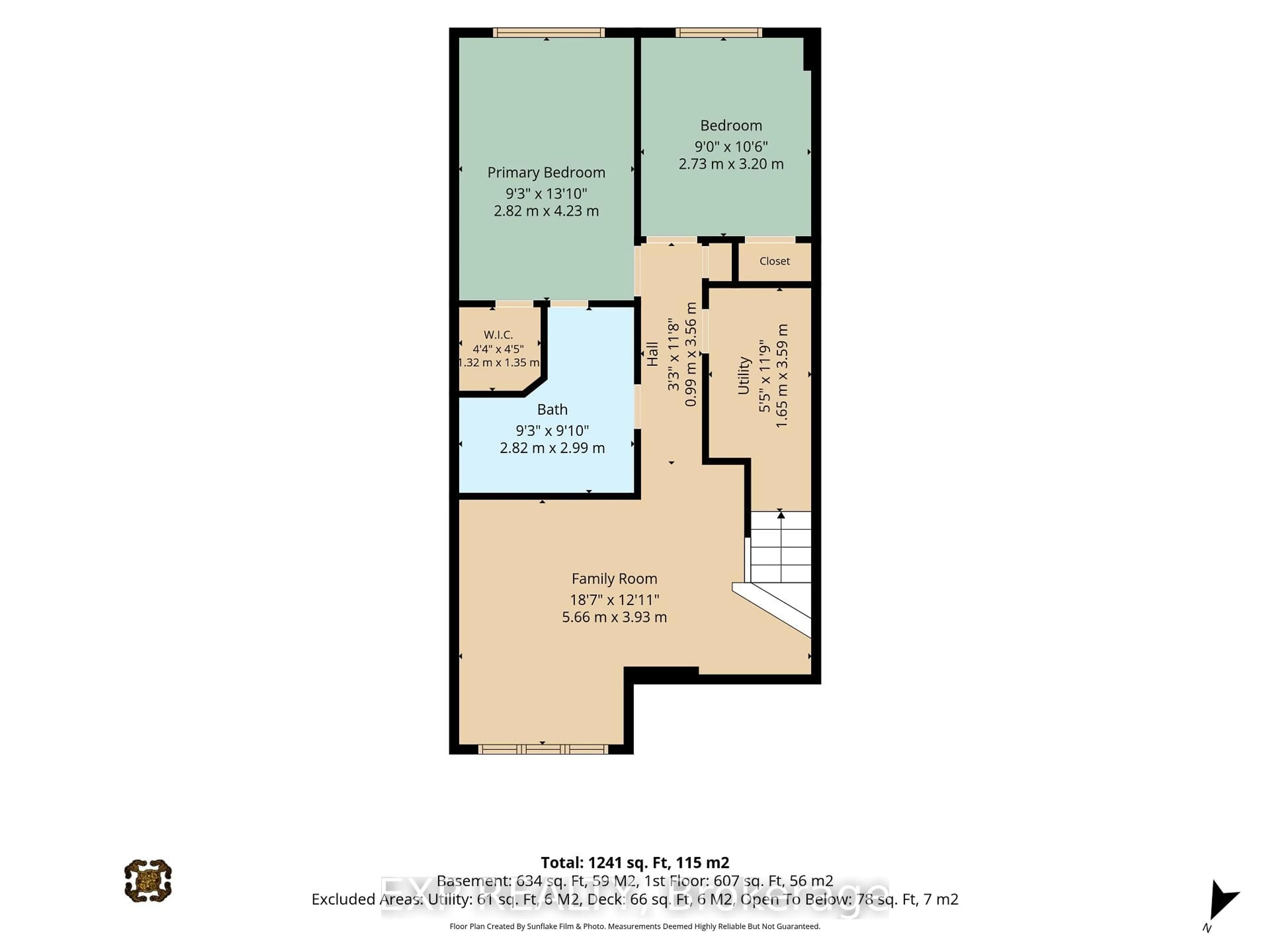 Floor plan for 301 Elite Private #1, Ottawa Ontario K2J 0A4