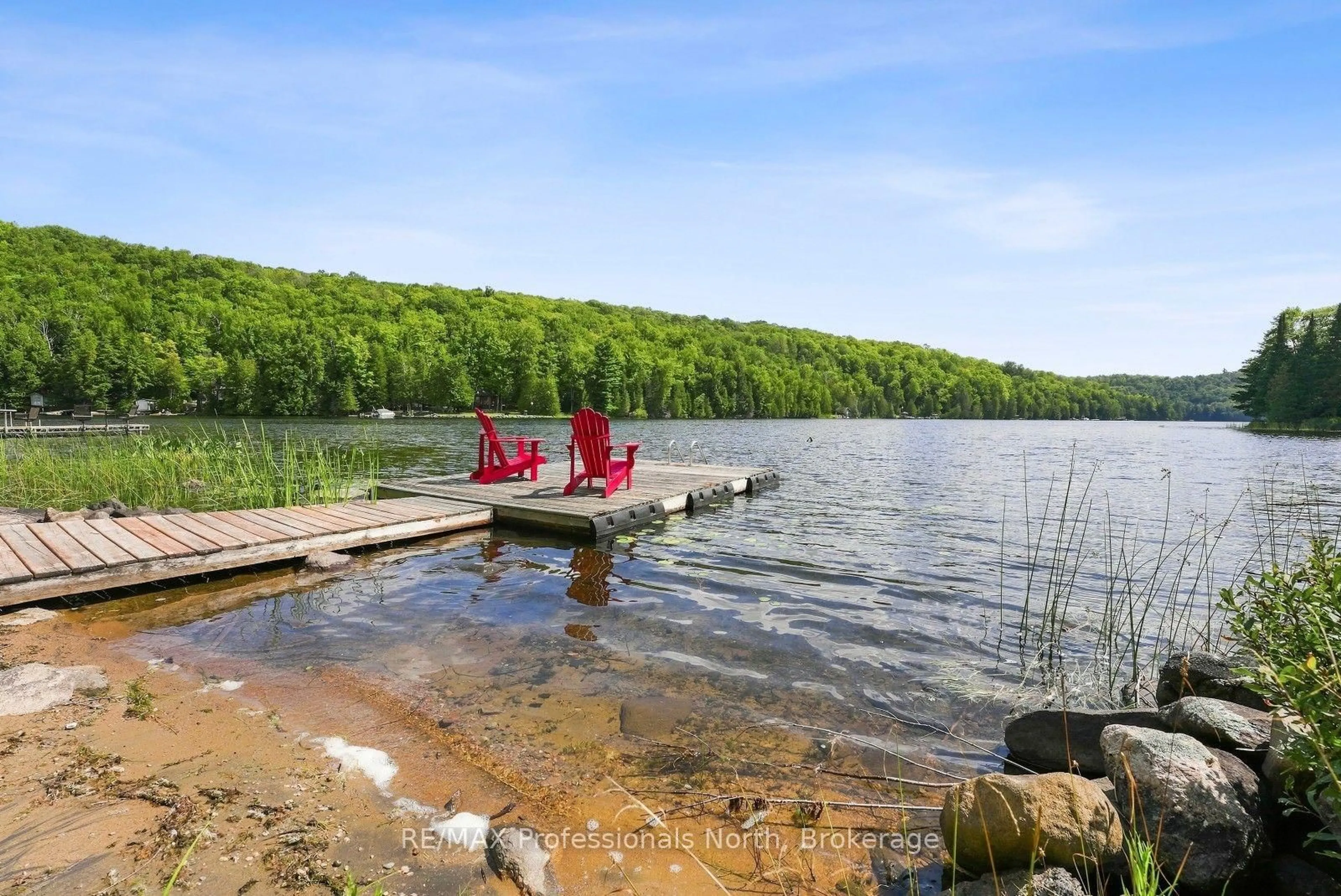 Patio, water/lake/river/ocean view for 1009 Spencers Tr, Highlands East Ontario K0M 1X0