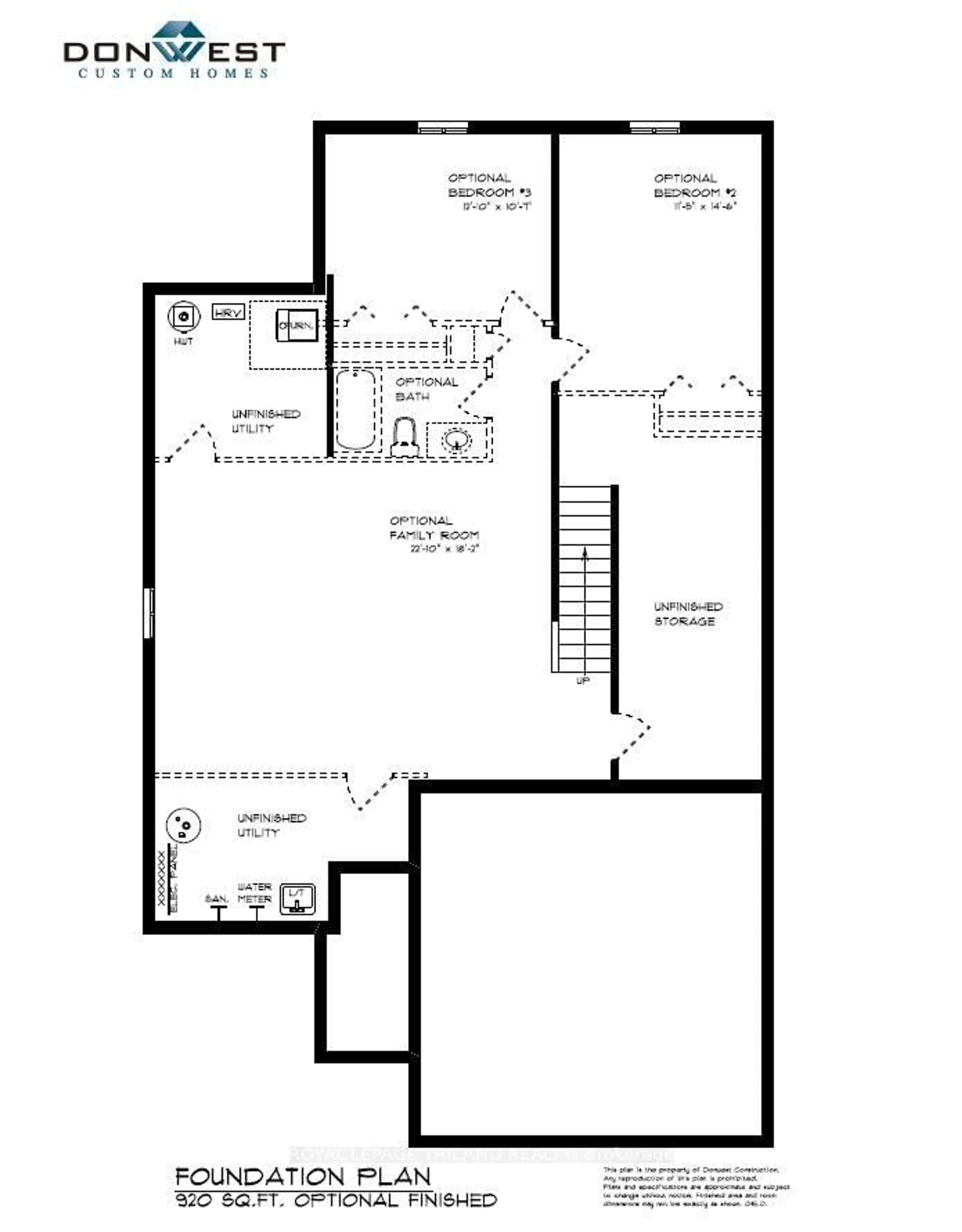 Floor plan for LOT 64 CLIFFSIDE Terr, St. Thomas Ontario N5P 2K8