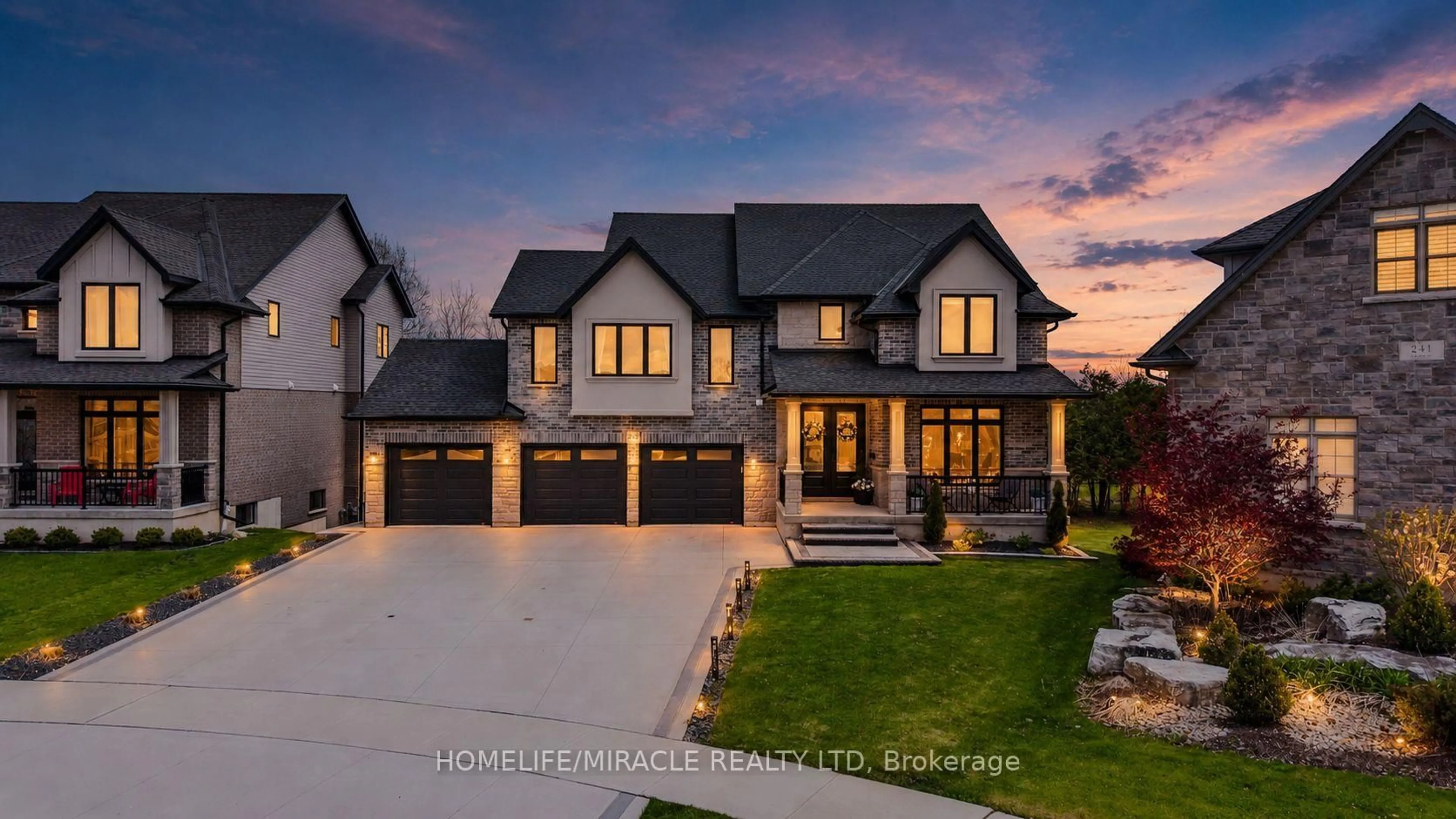 Home with brick exterior material, street for 245 Tamarack Blvd, Woodstock Ontario N4S 0E4