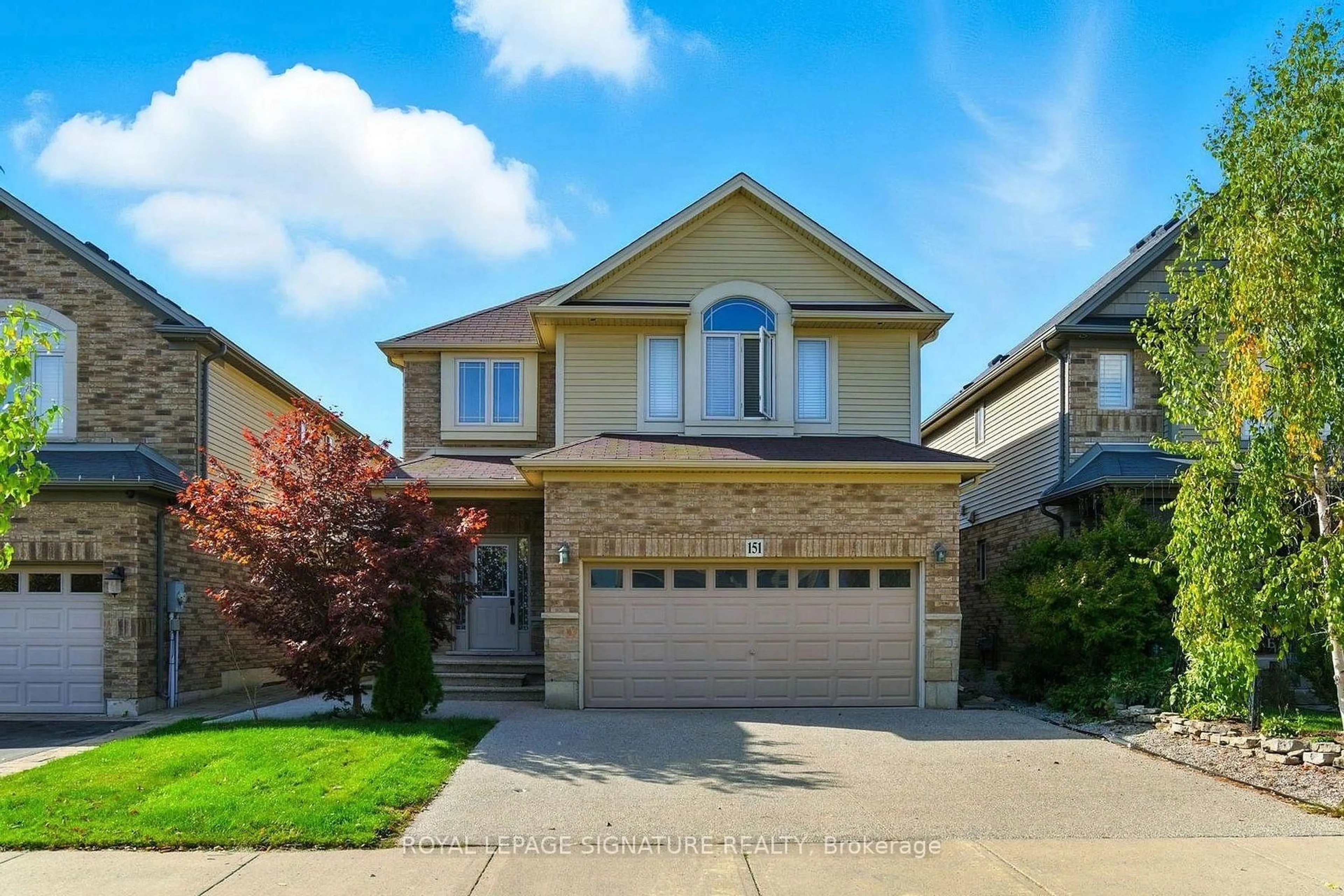 Home with brick exterior material, street for 151 Royal Winter Dr, Hamilton Ontario L0R 1C0