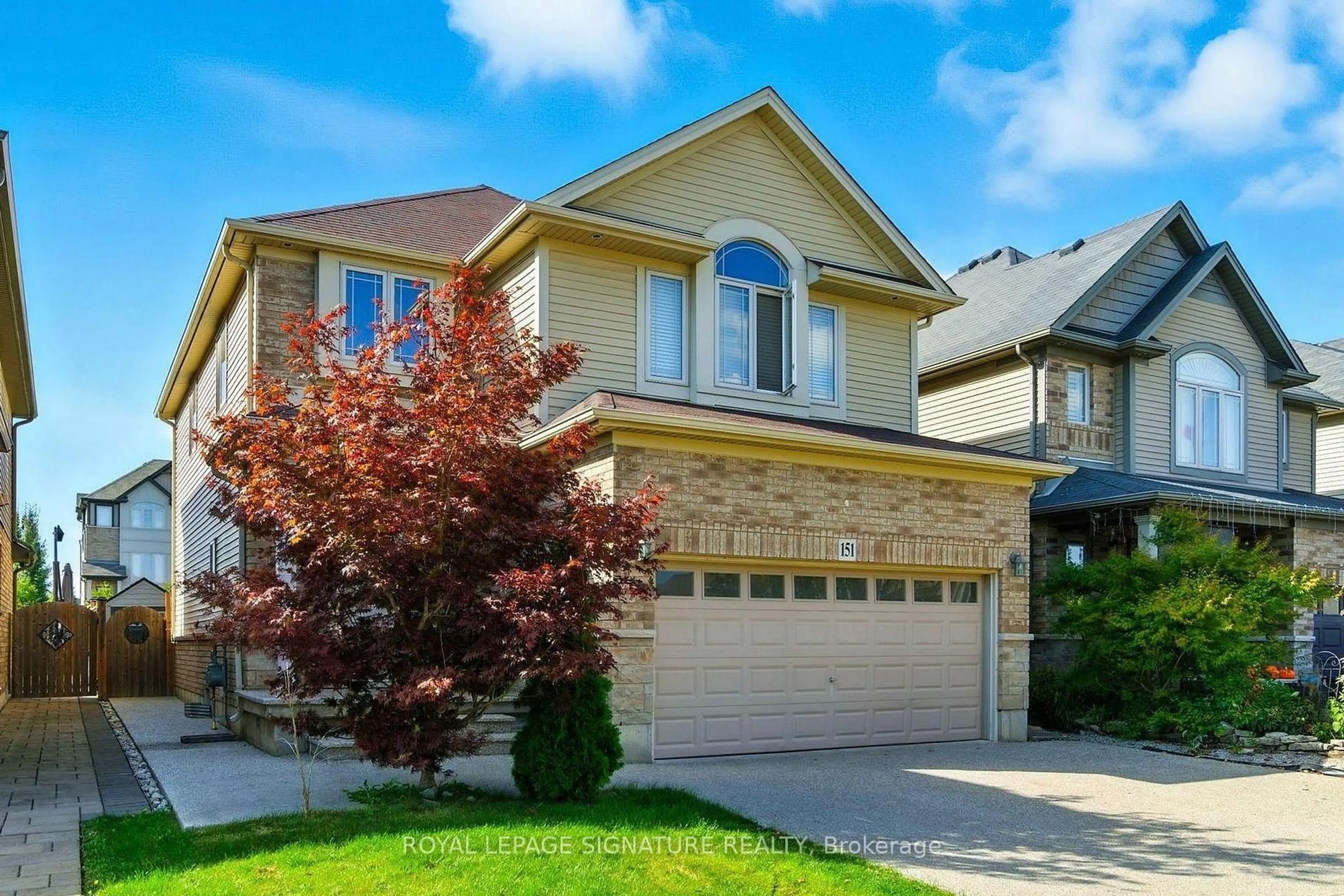 Home with brick exterior material, street for 151 Royal Winter Dr, Hamilton Ontario L0R 1C0