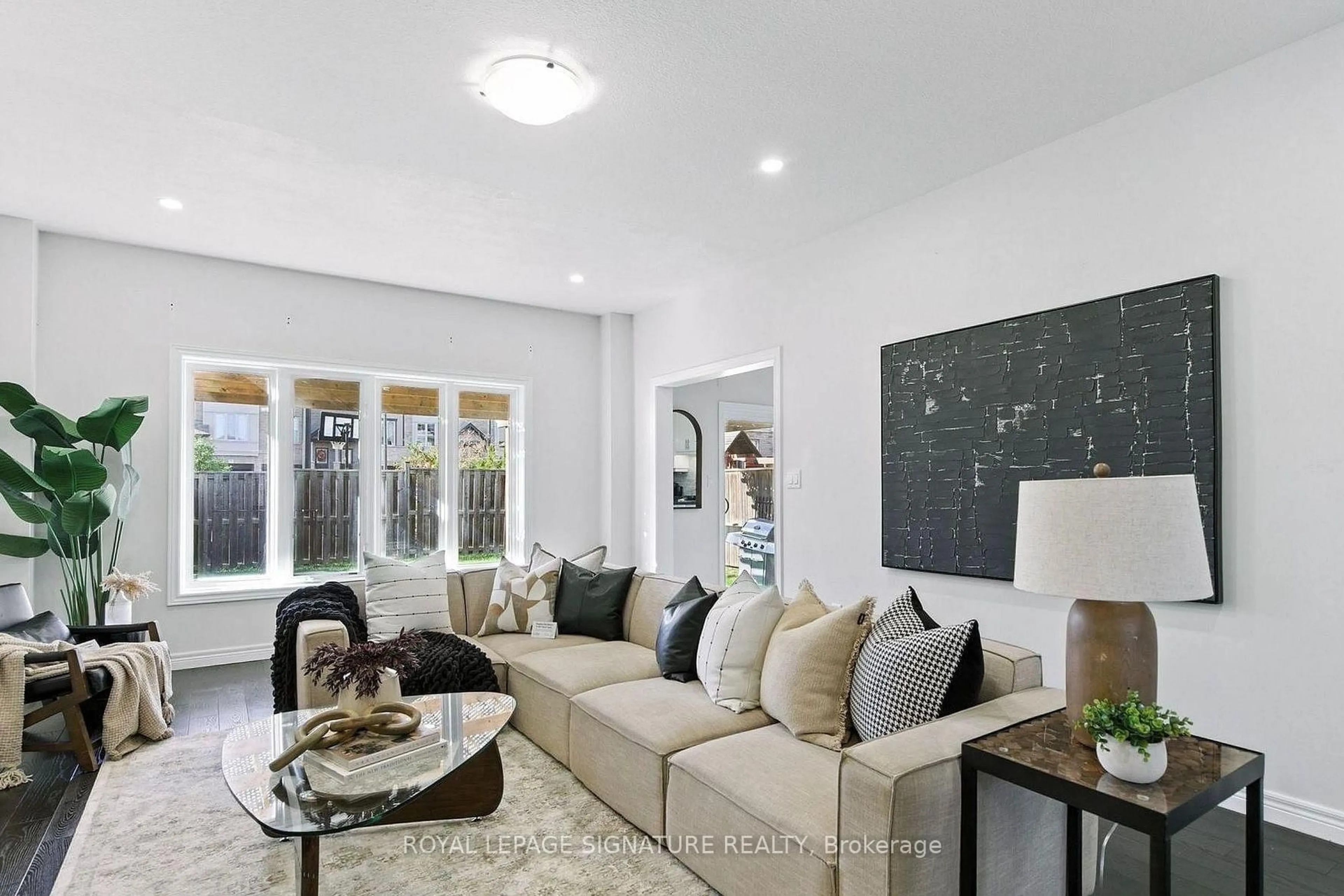 Living room with furniture, unknown for 151 Royal Winter Dr, Hamilton Ontario L0R 1C0