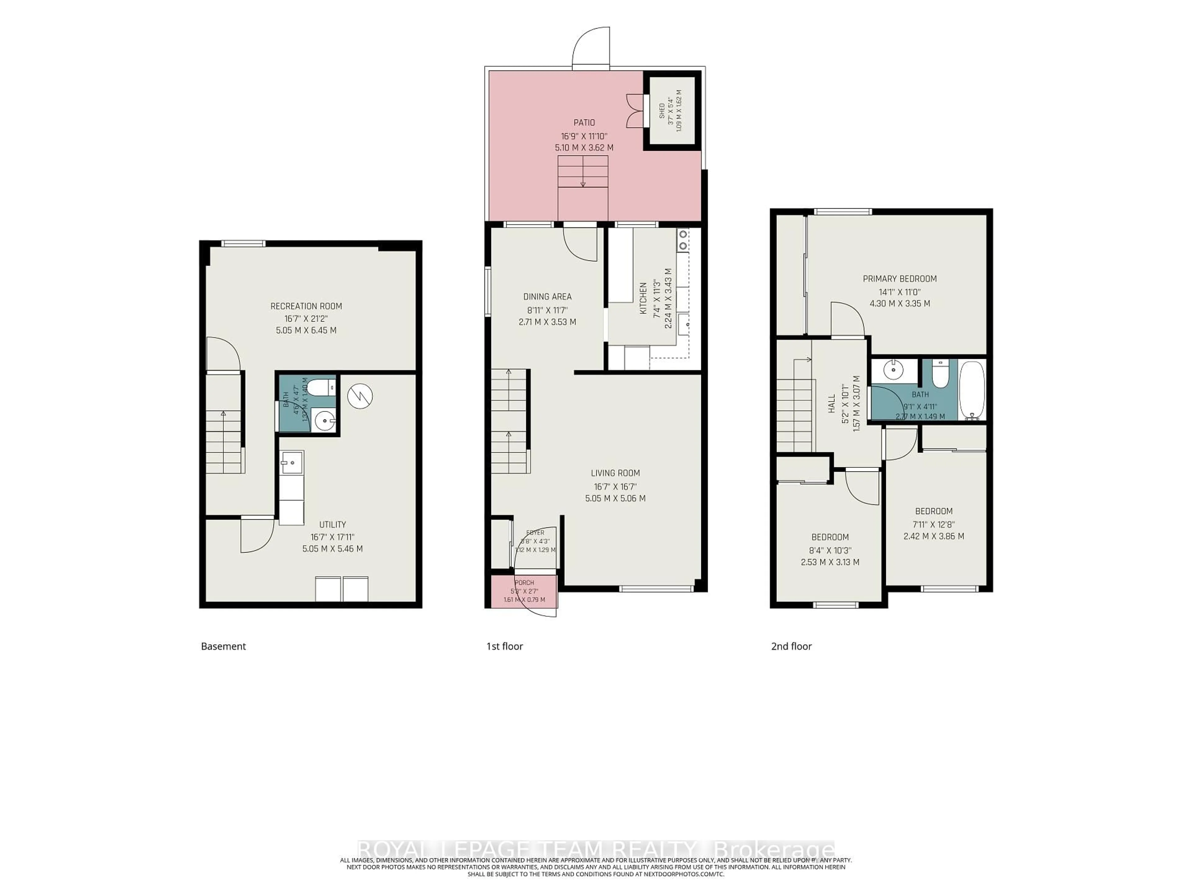 Floor plan for 1328 Lassiter Terr #75, Ottawa Ontario K1J 8N2