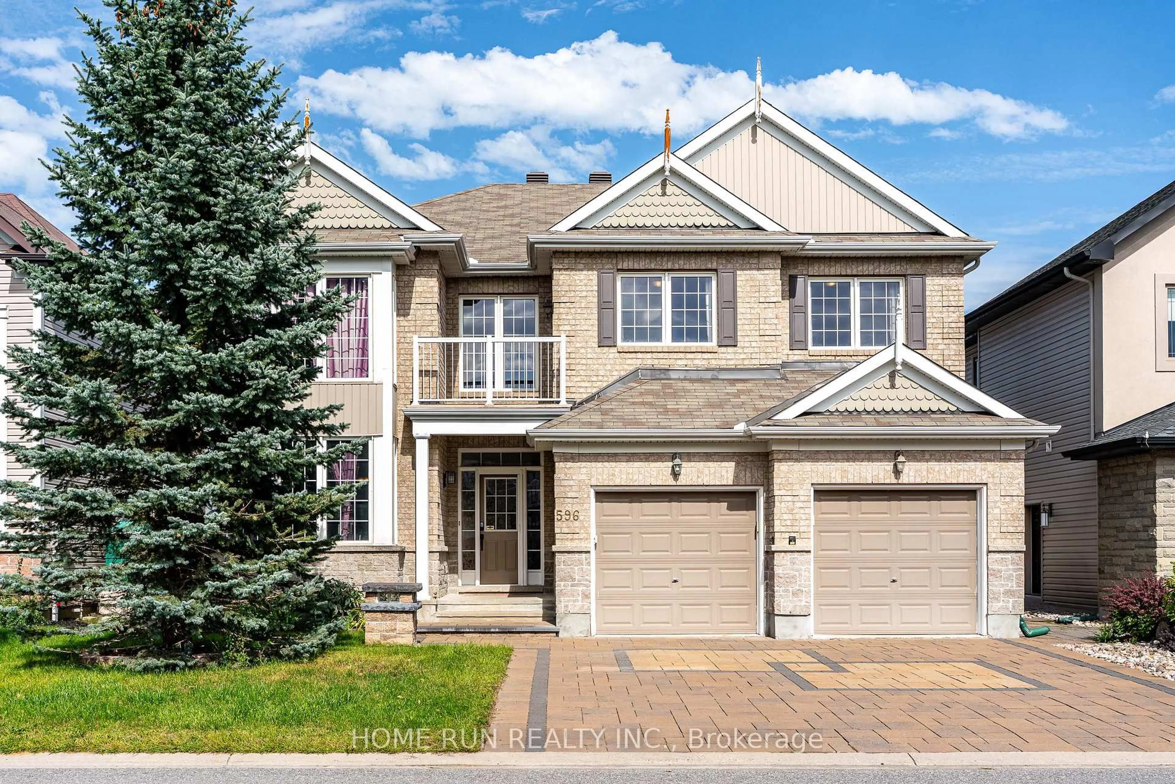 Home with brick exterior material, street for 596 Anjana Circ, Ottawa Ontario K2J 0E1
