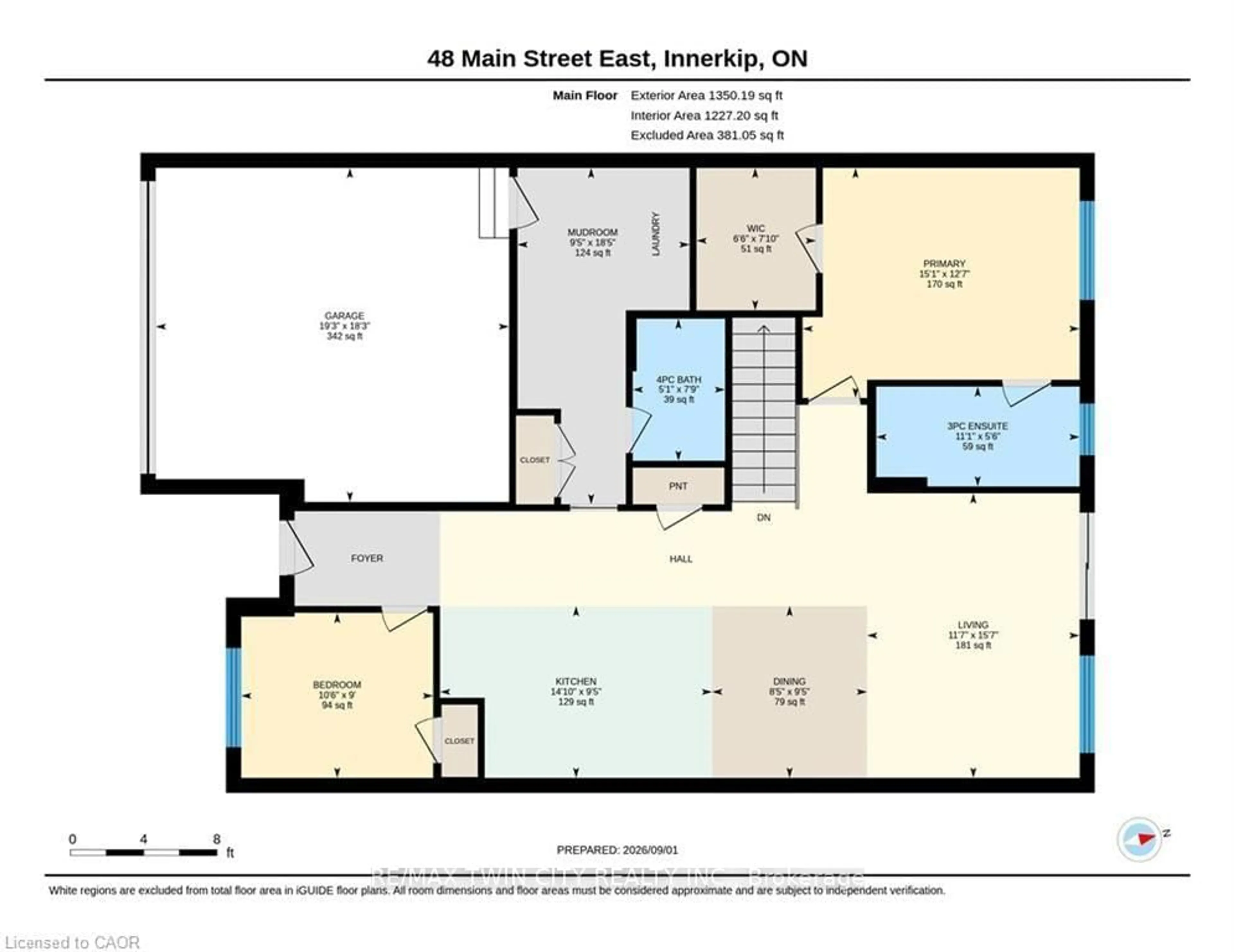 Floor plan for 48 MAIN St, East Zorra-Tavistock Ontario N0J 1M0