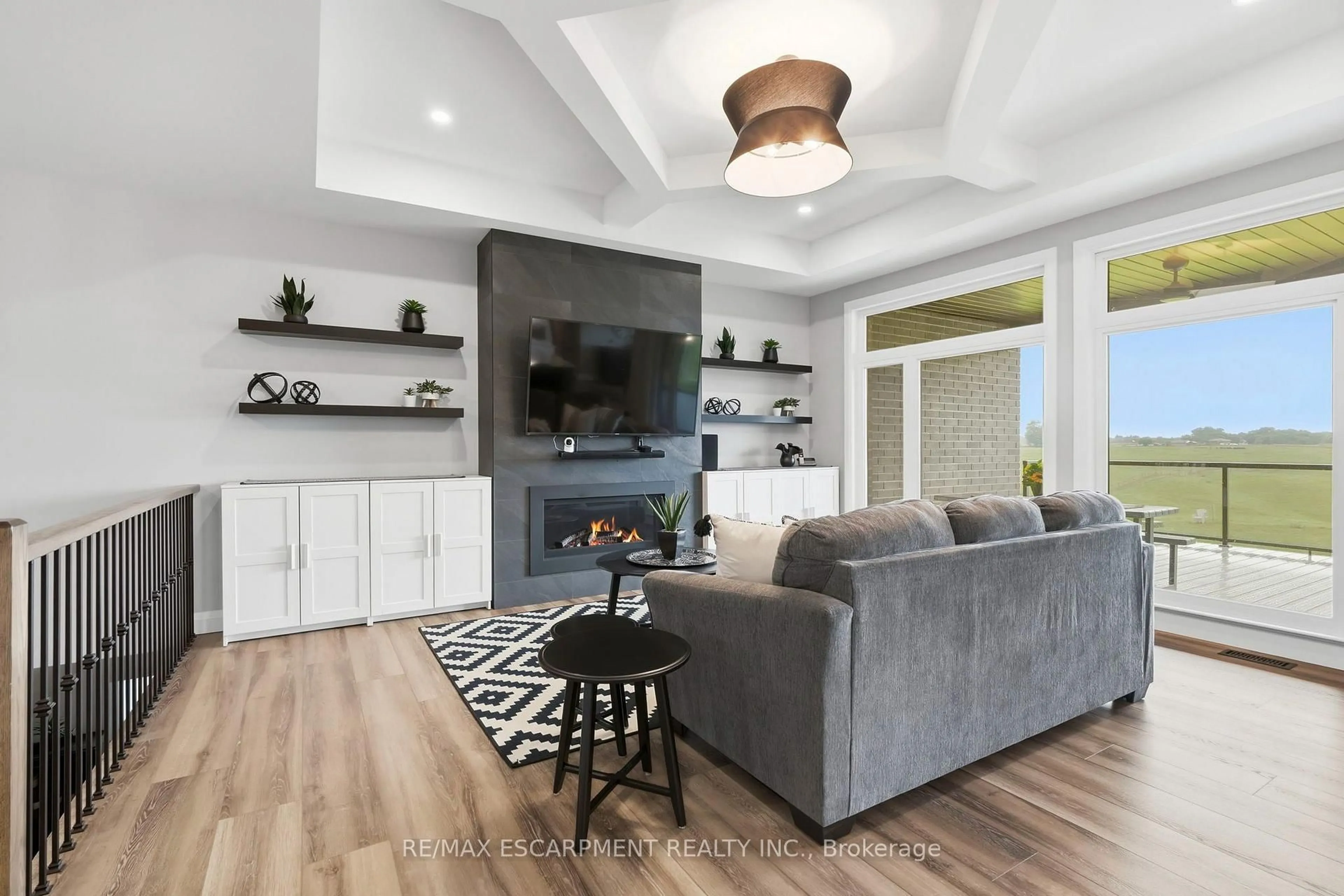 Living room with furniture, unknown for 14 Hudson Dr, Brantford Ontario N3T 0V6
