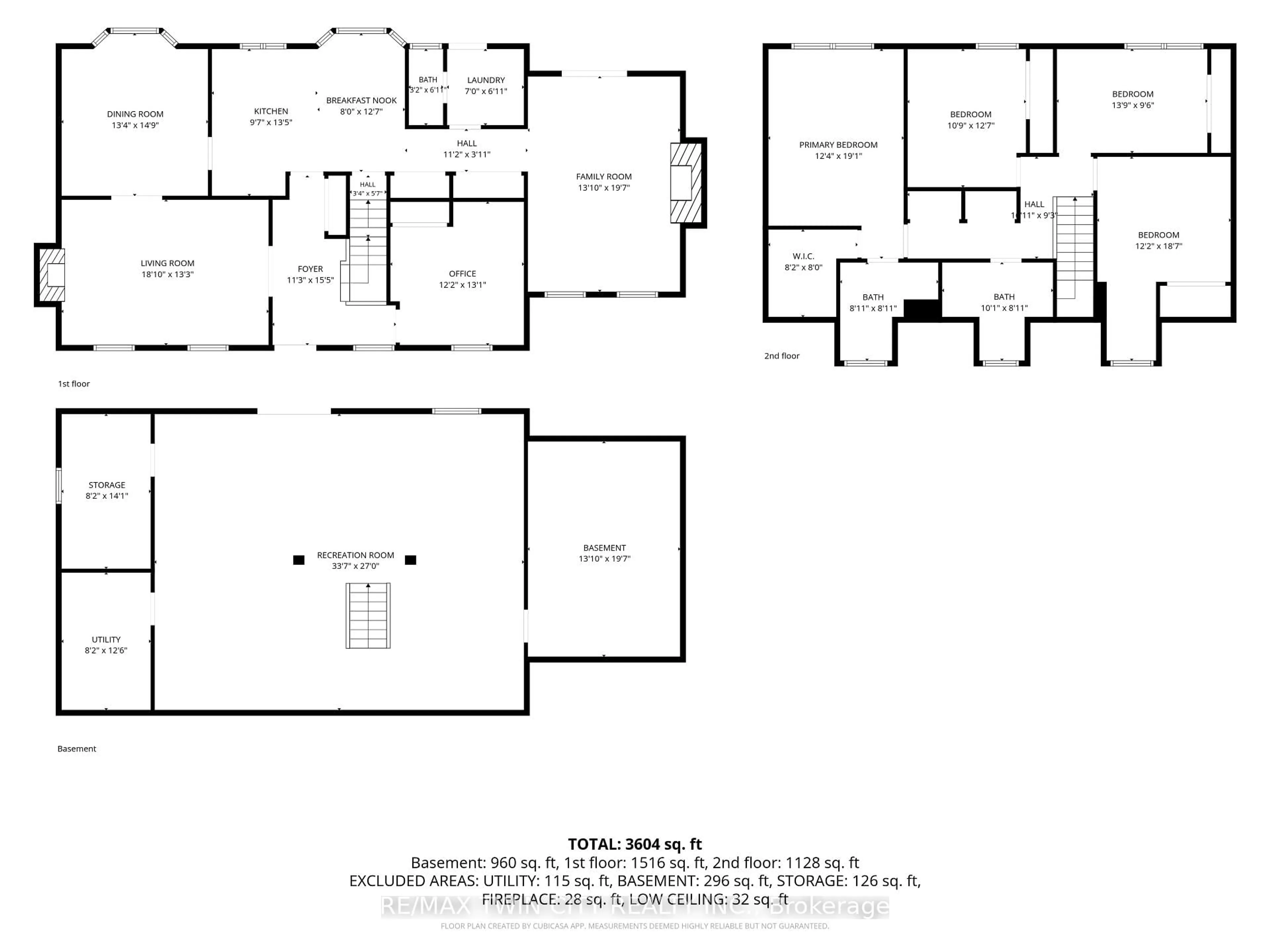 Floor plan for 12 Highland Dr, Brant Ontario N3T 5L7