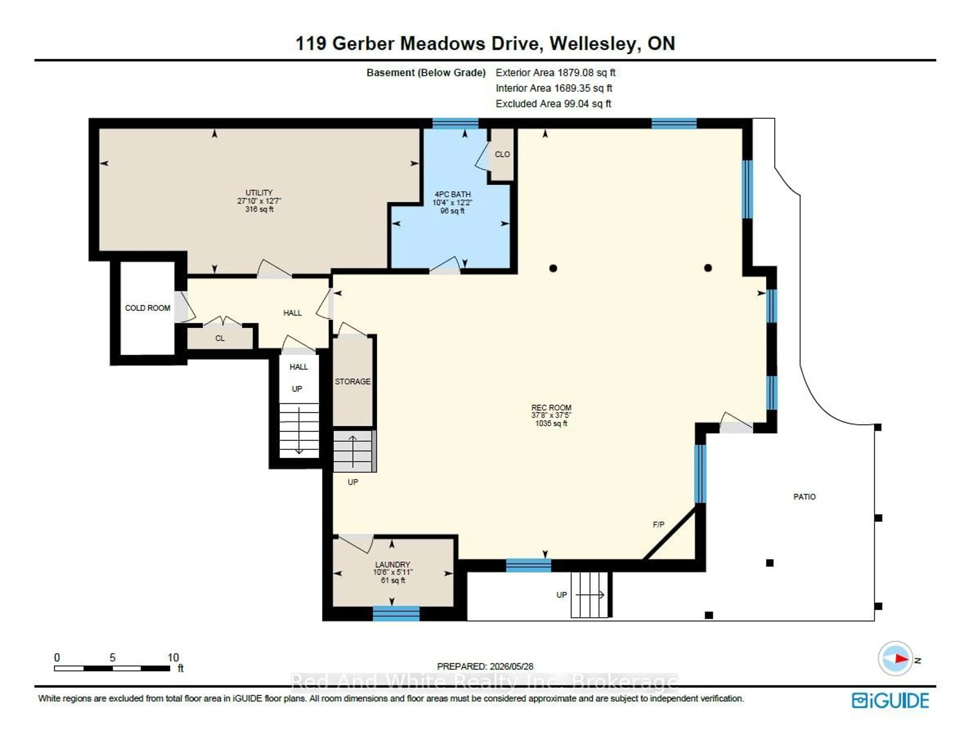 Floor plan for 119 Gerber Meadows Dr, Wellesley Ontario N0B 2T0