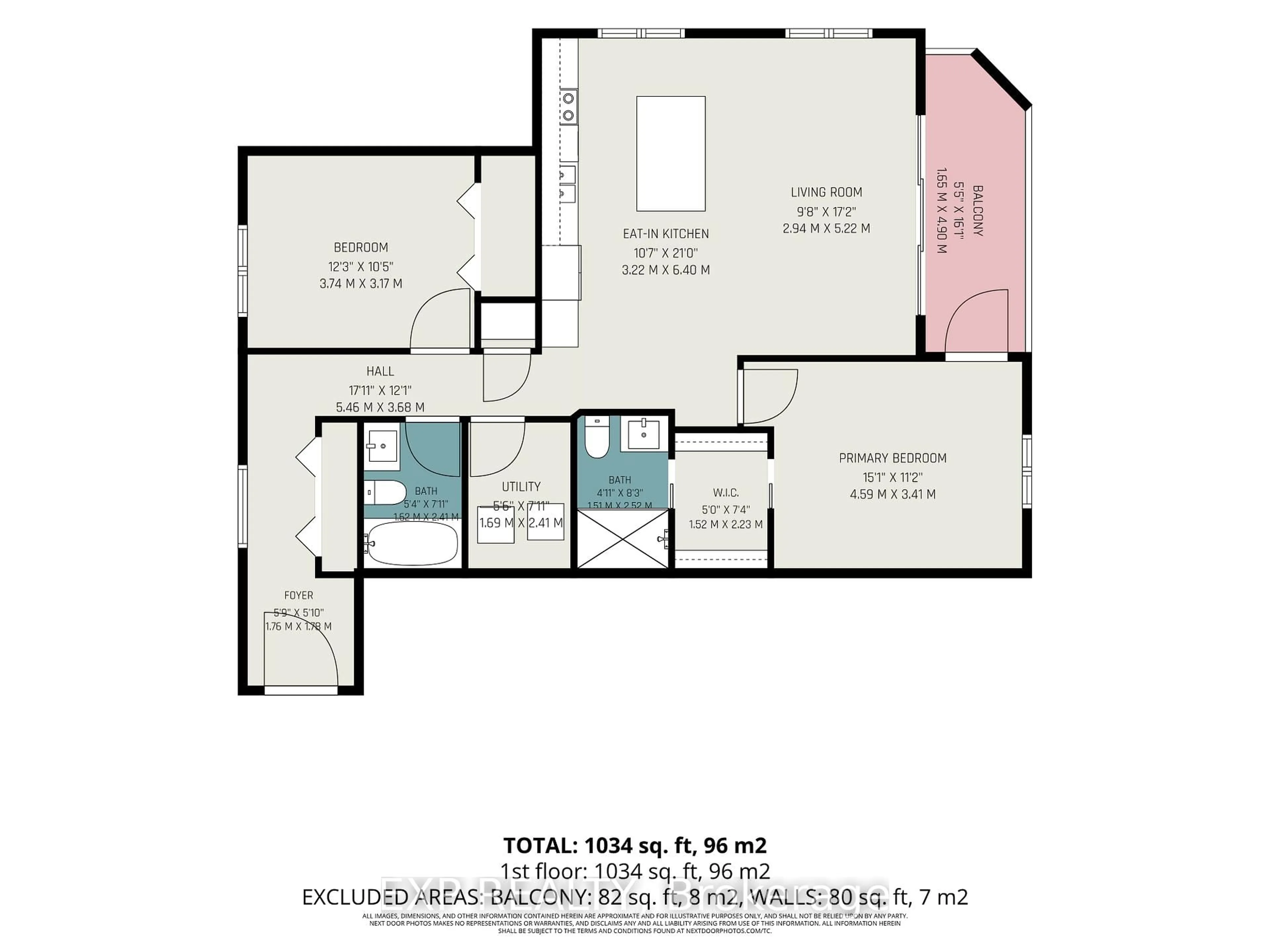 Floor plan for 615 Longfields Dr #405, Ottawa Ontario K2J 6J3