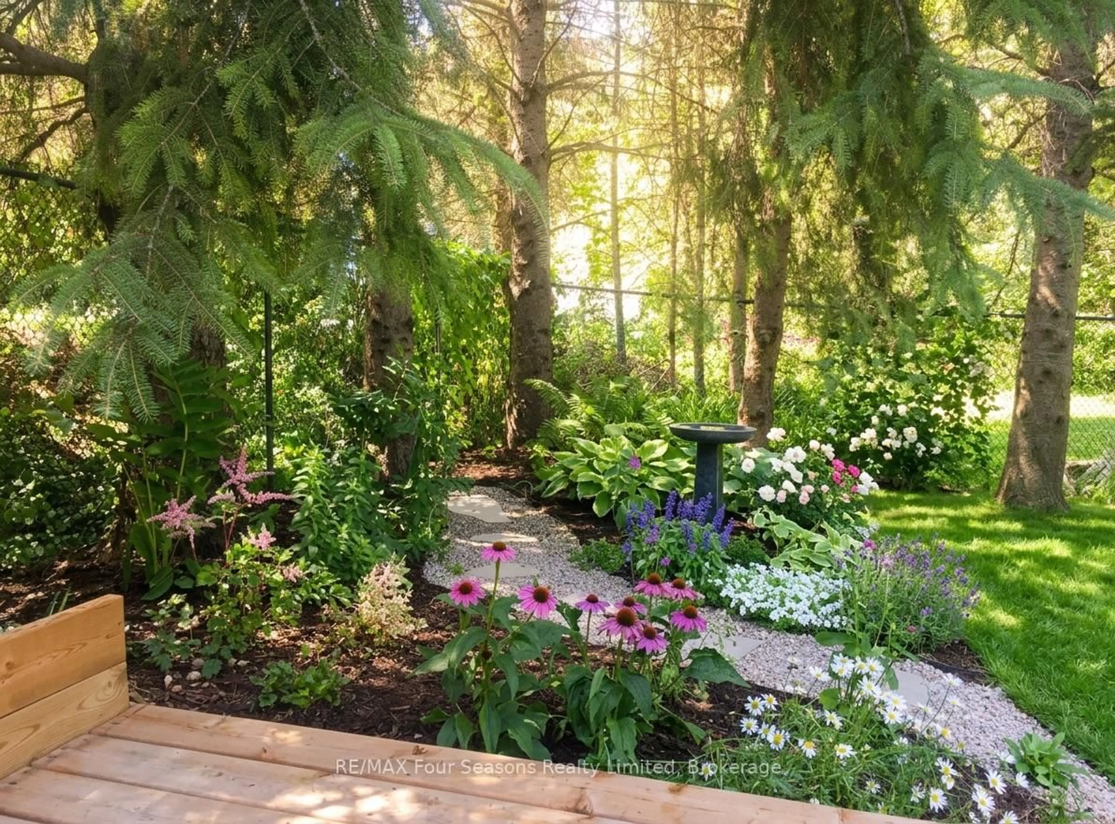 Patio, forest/trees view for 50 Amaranth St, East Luther Grand Valley Ontario L9W 5M5