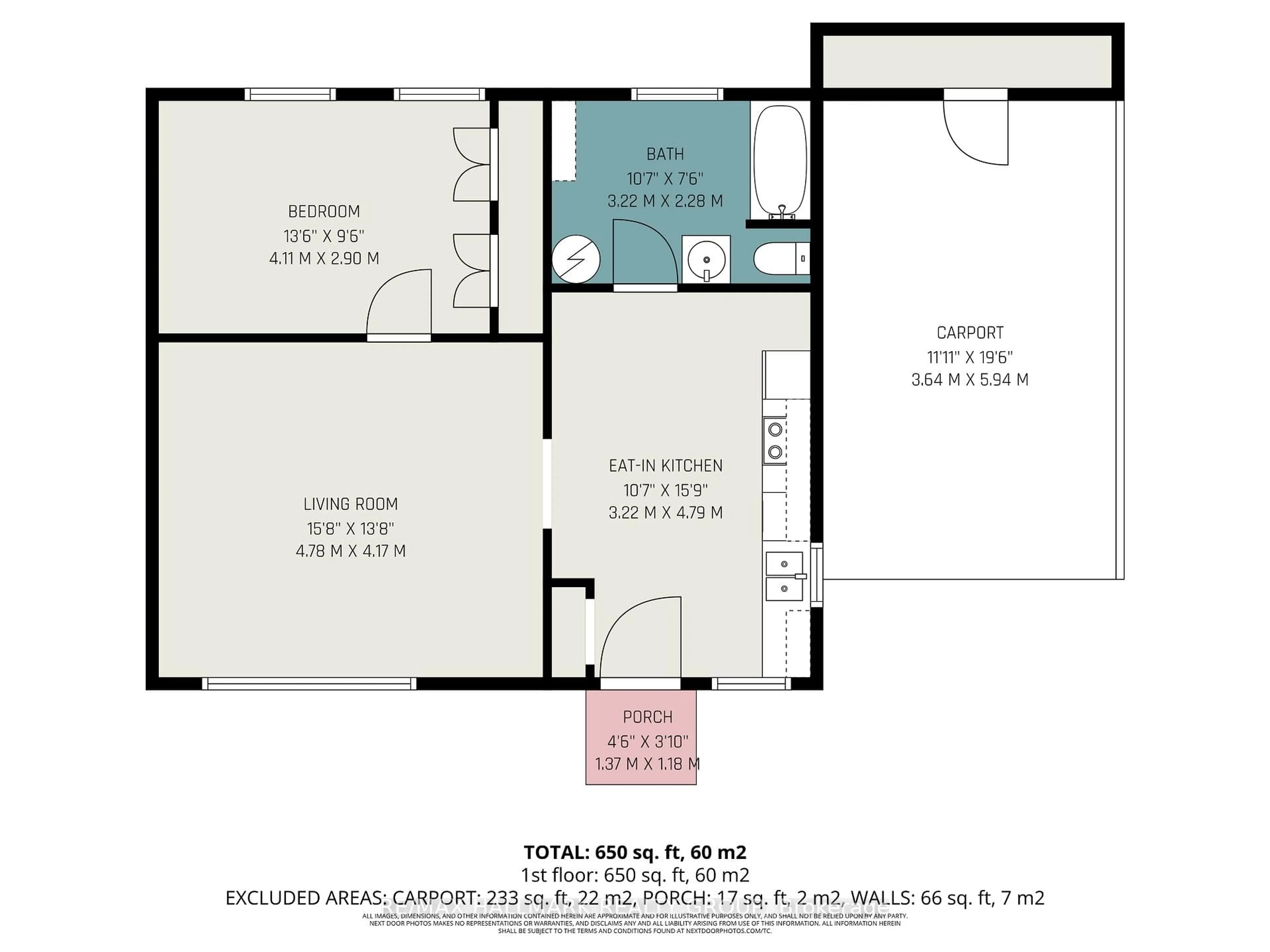 Floor plan for 201 George St, North Grenville Ontario K0G 1J0