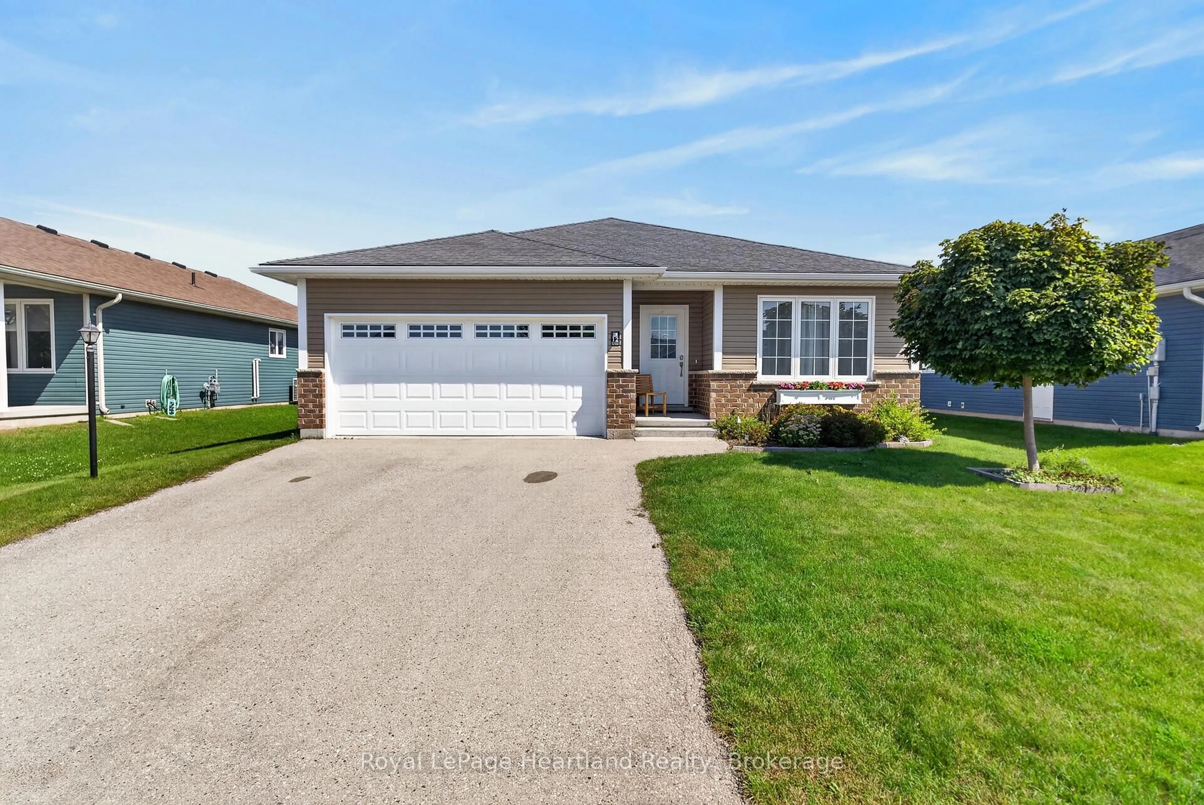 Home with vinyl exterior material, street for 12 Windward Way, Ashfield-Colborne-Wawanosh Ontario N7A 0C6