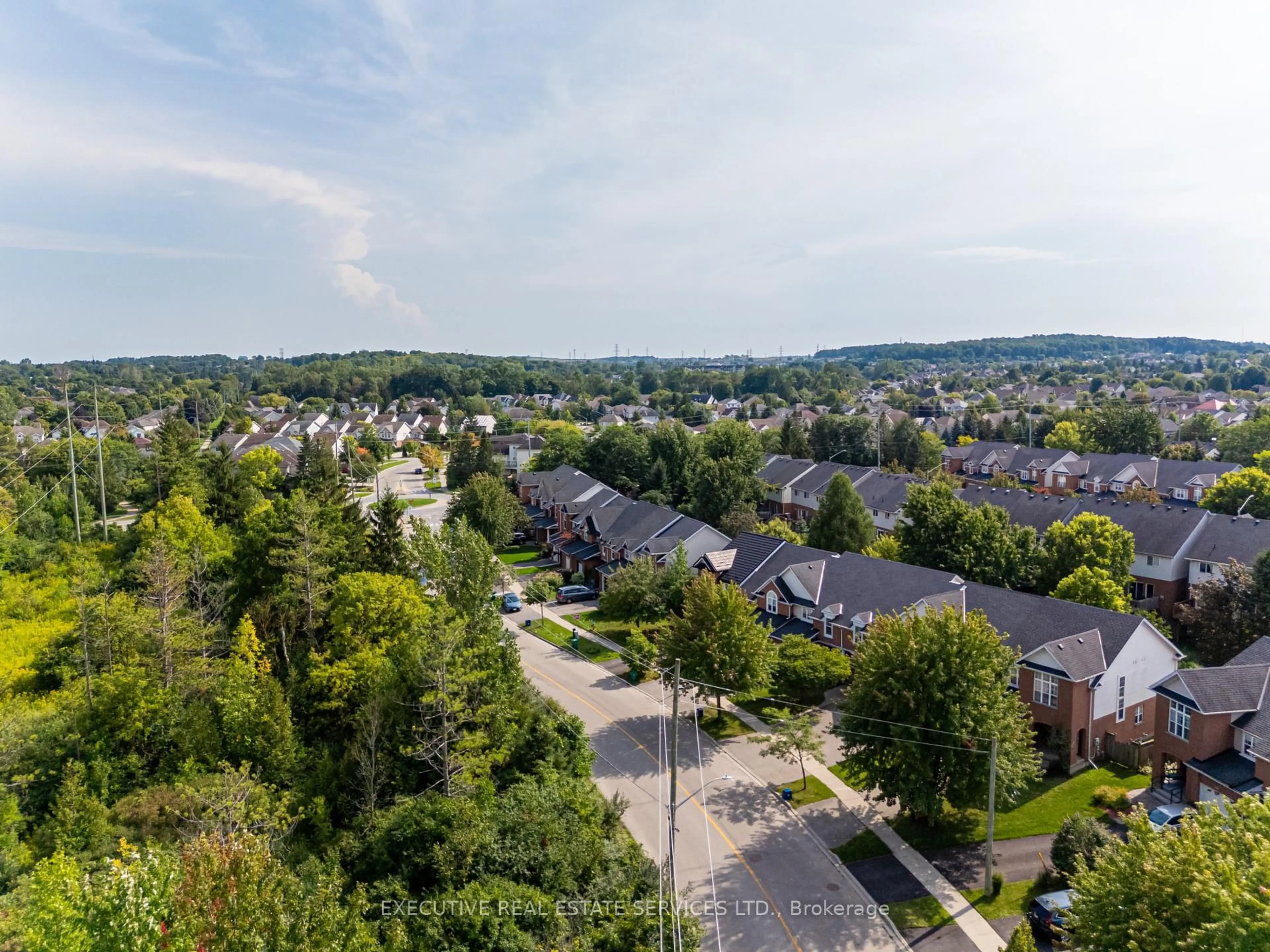A pic from outside/outdoor area/front of a property/back of a property/a pic from drone, city buildings view from balcony for 427 Beaver Creek Rd, Waterloo Ontario N1V 2J8