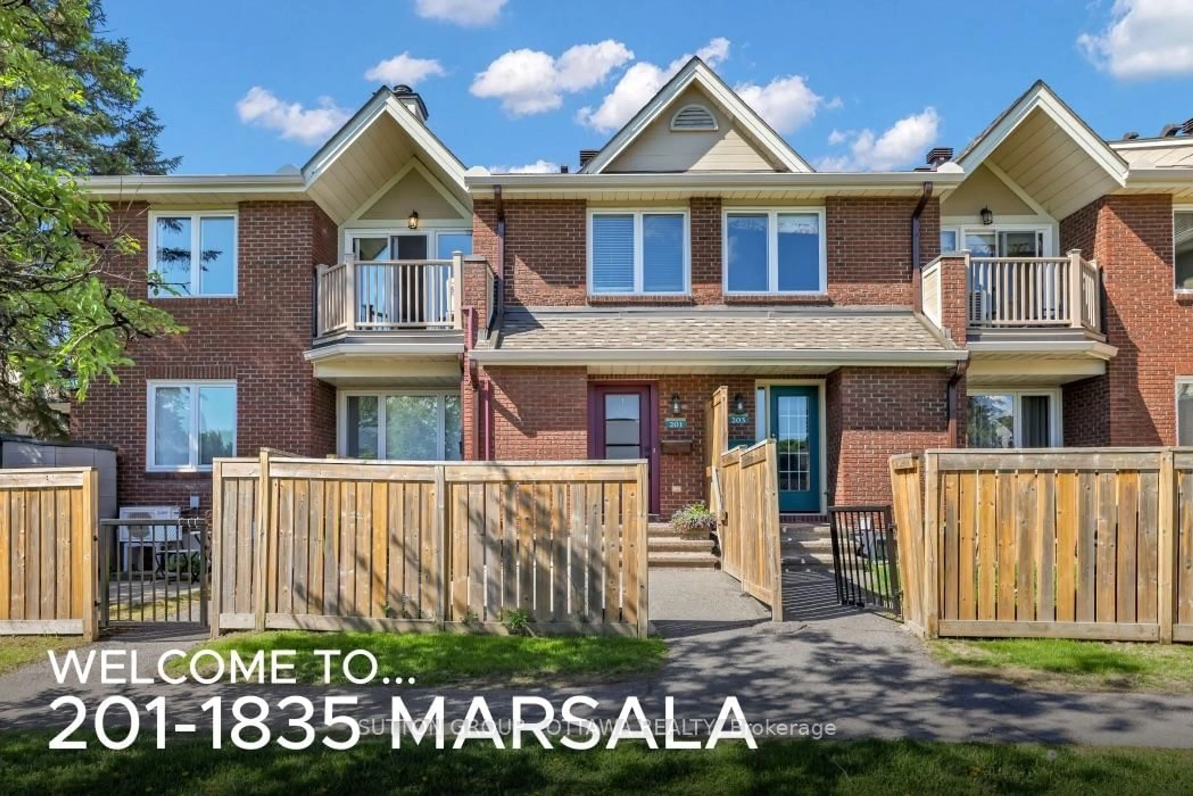 Home with brick exterior material, street for 1835 Marsala Cres #201, Orleans Ontario K4A 2E5