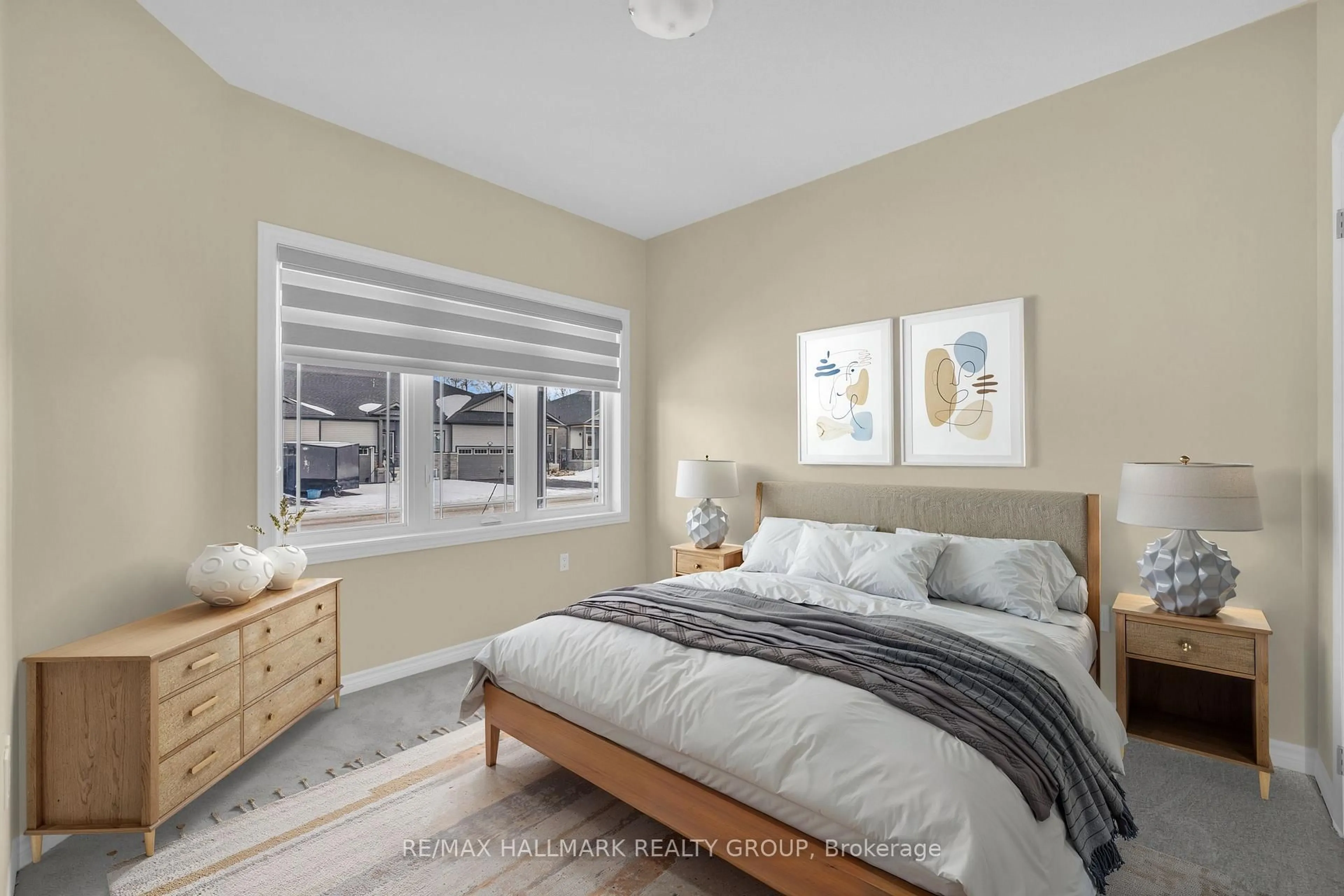 Bedroom with bed, unknown for 179 Adley Dr, Brockville Ontario K6V 7J2