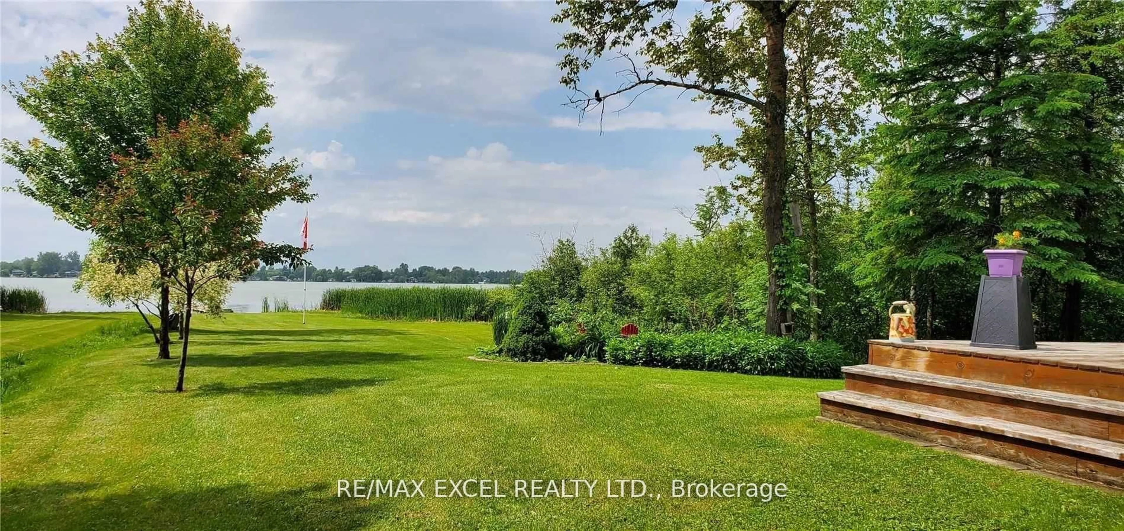 A pic from outside/outdoor area/front of a property/back of a property/a pic from drone, water/lake/river/ocean view for 97 Mcgill Dr, Kawartha Lakes Ontario L0B 1K0