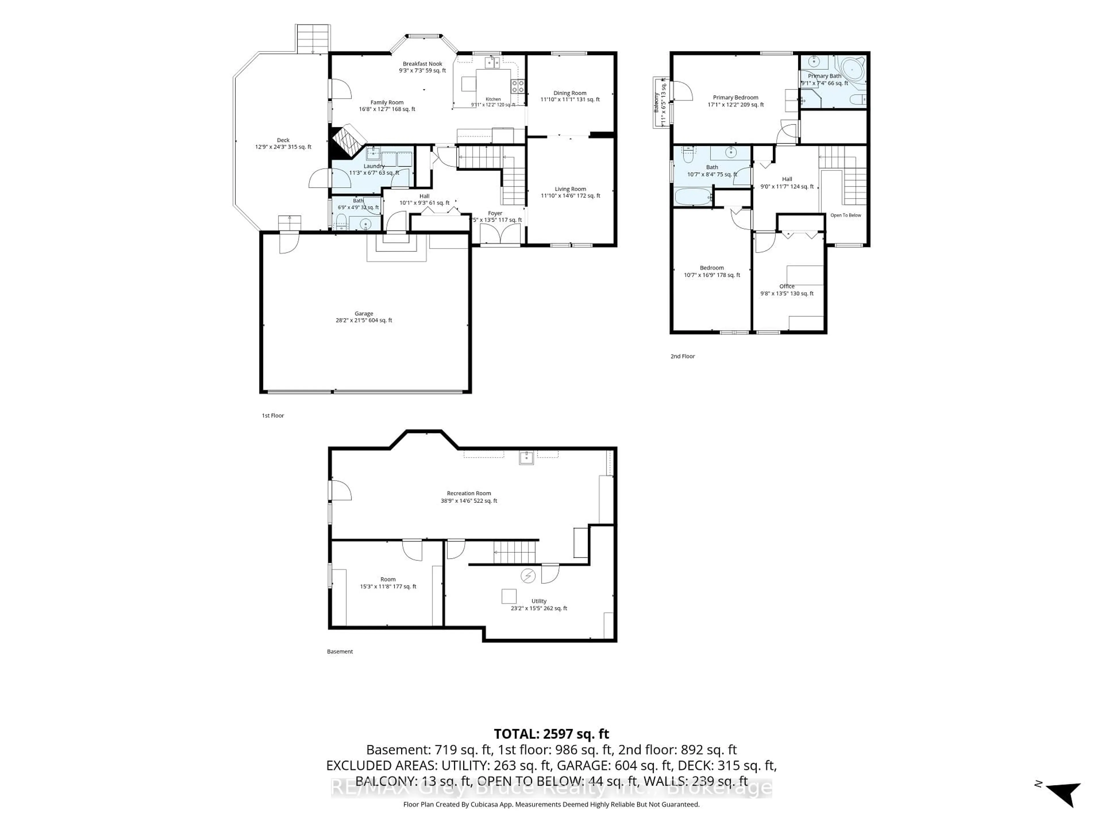 Floor plan for 1510 7th Ave, Owen Sound Ontario N4K 6V8