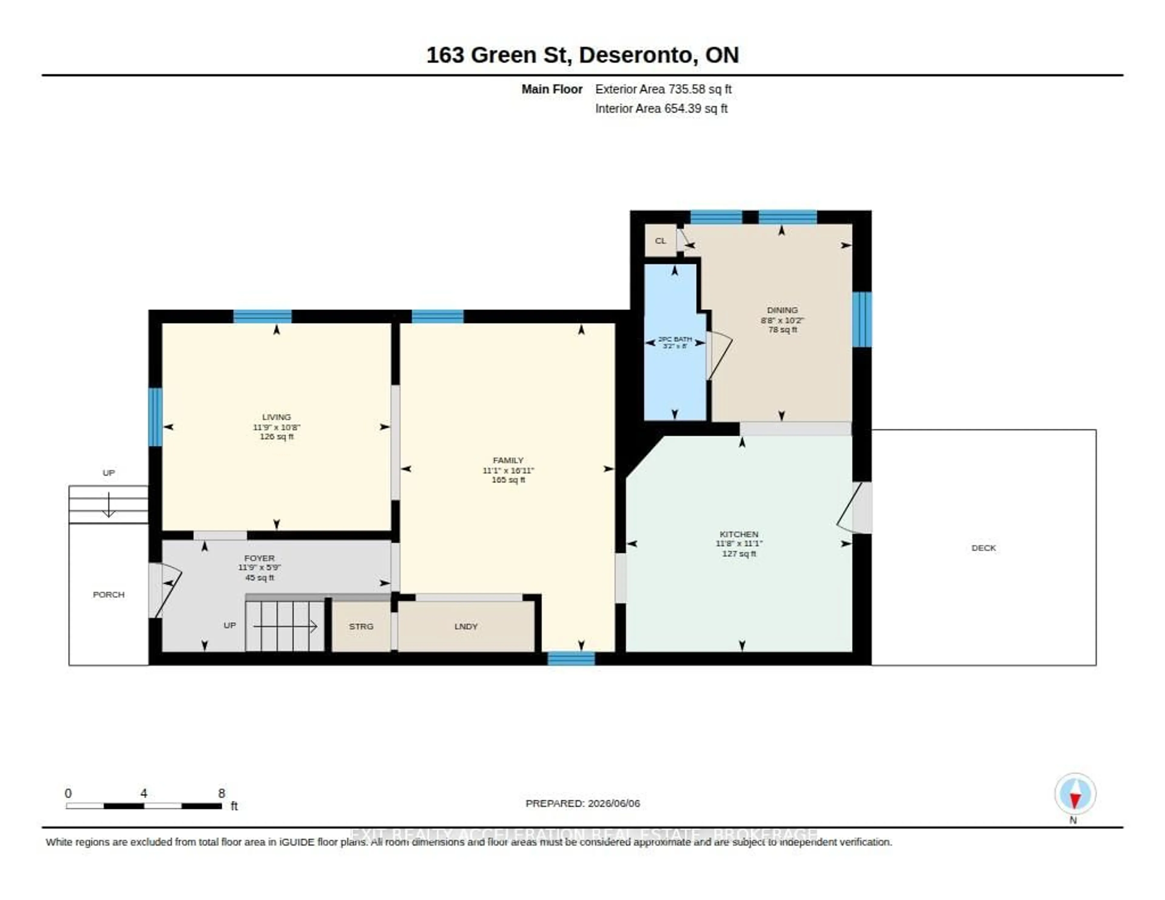 Floor plan for 163 Green St, Deseronto Ontario K0K 1X0