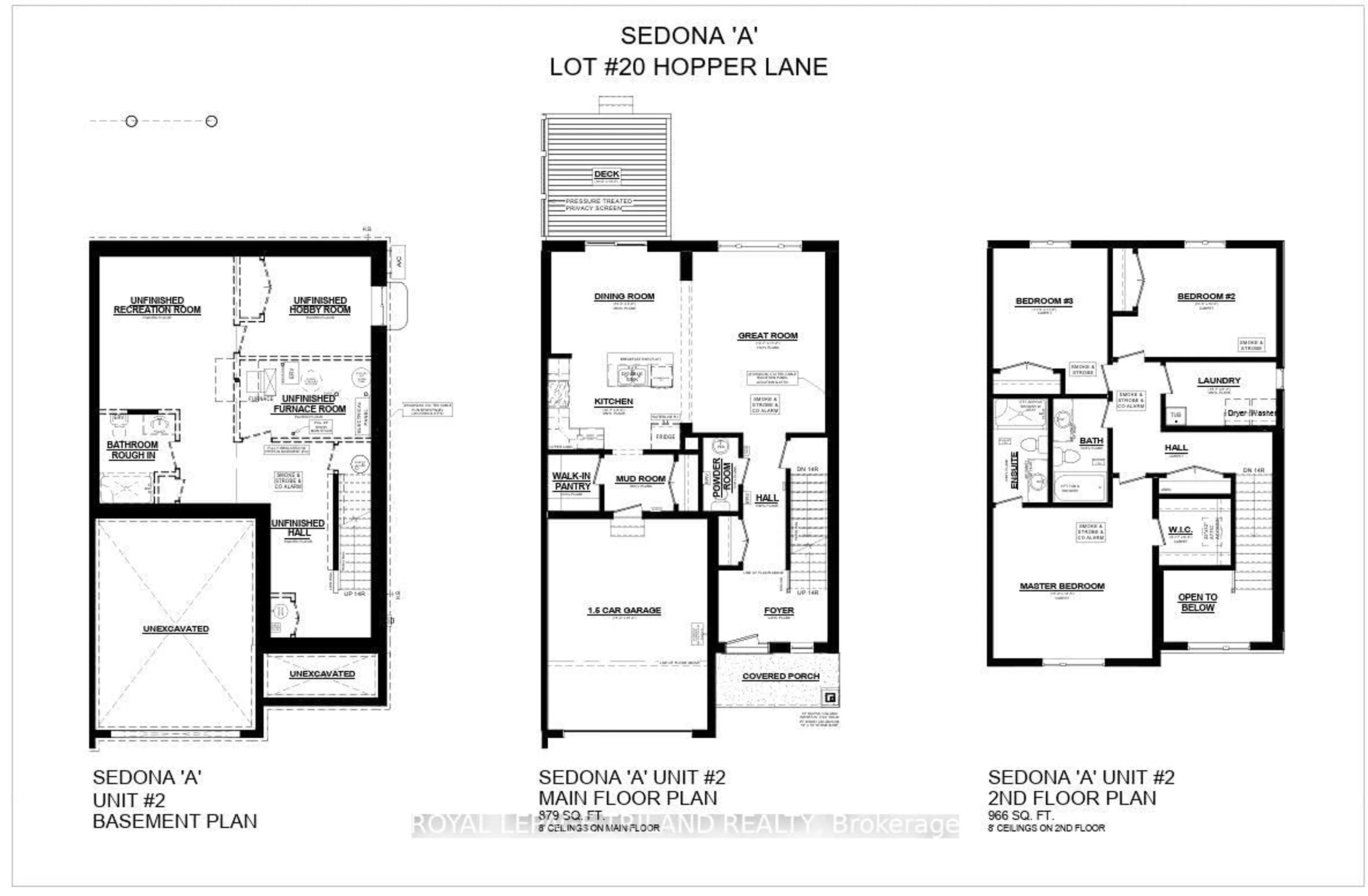 Floor plan for 16 HOPPER Lane, St. Thomas Ontario N5R 0S2